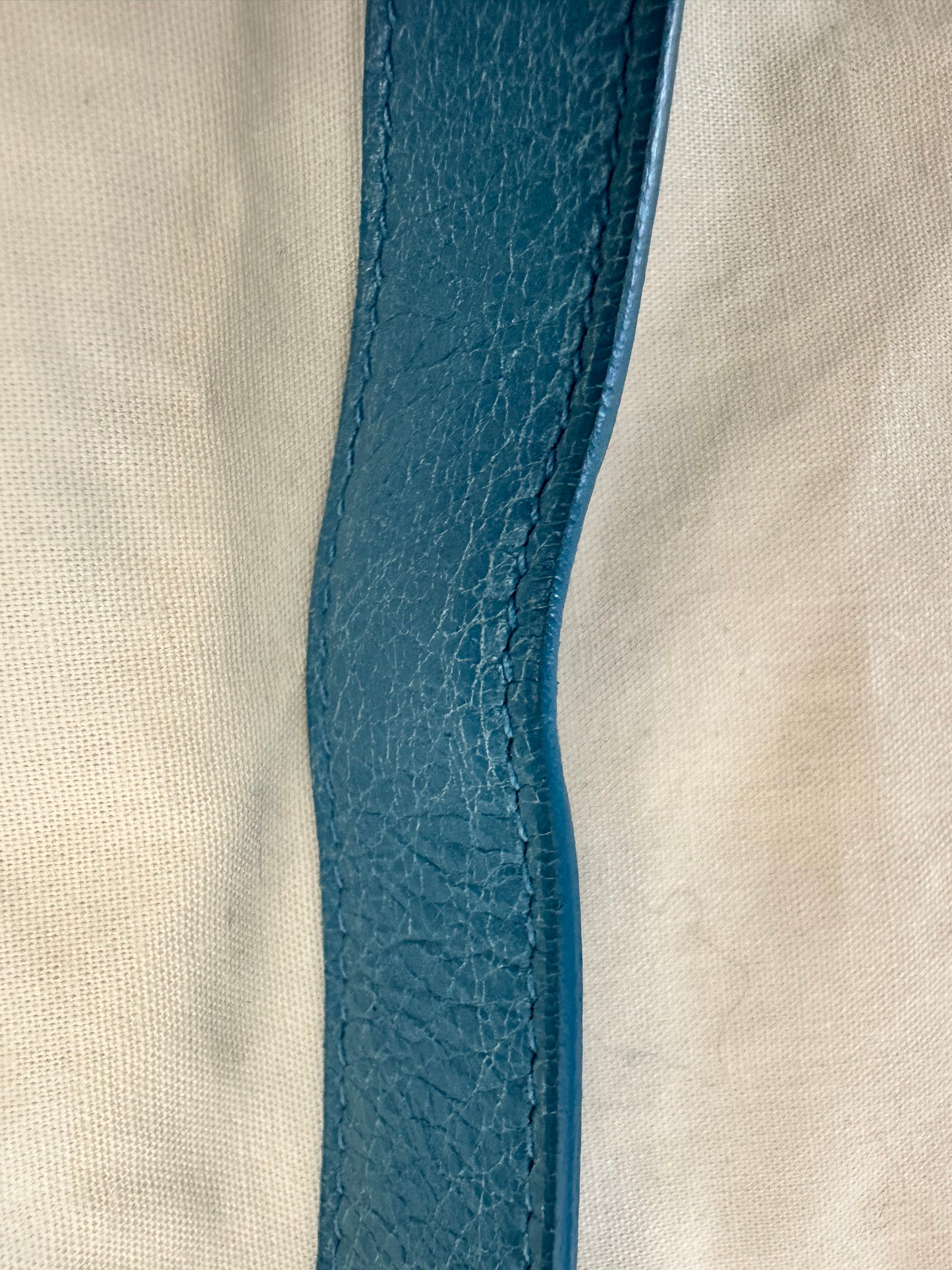 Balenciaga Agneau Classic Velo Bleu - Indigo Hand Bag