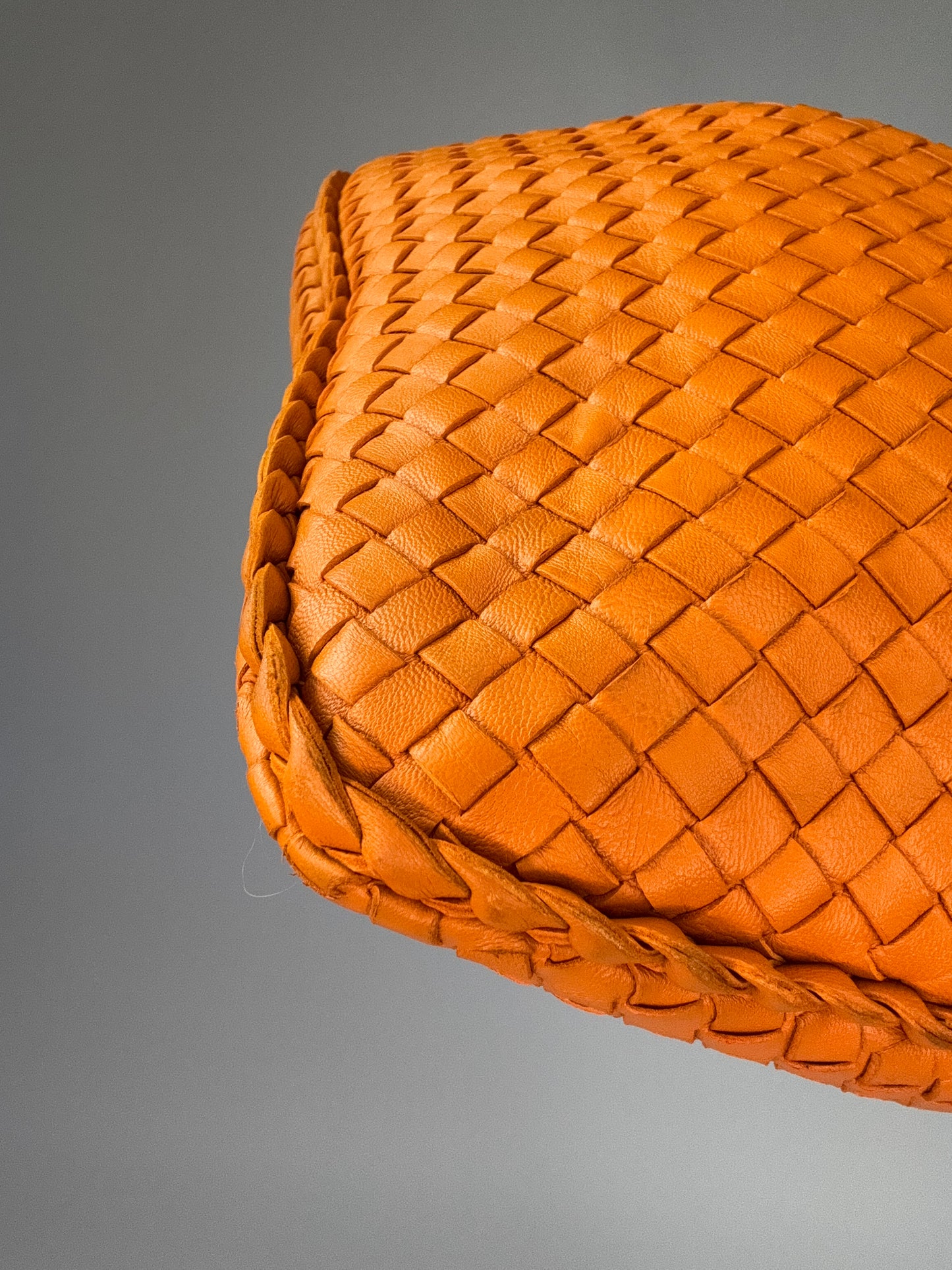 Bottega Veneta Intrecciato Hobo- Orange