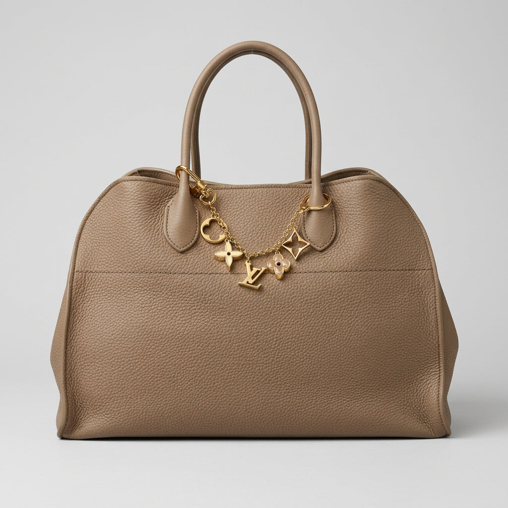 Louis Vuitton Monogram Charm Chain Key Holder / Bag Charm