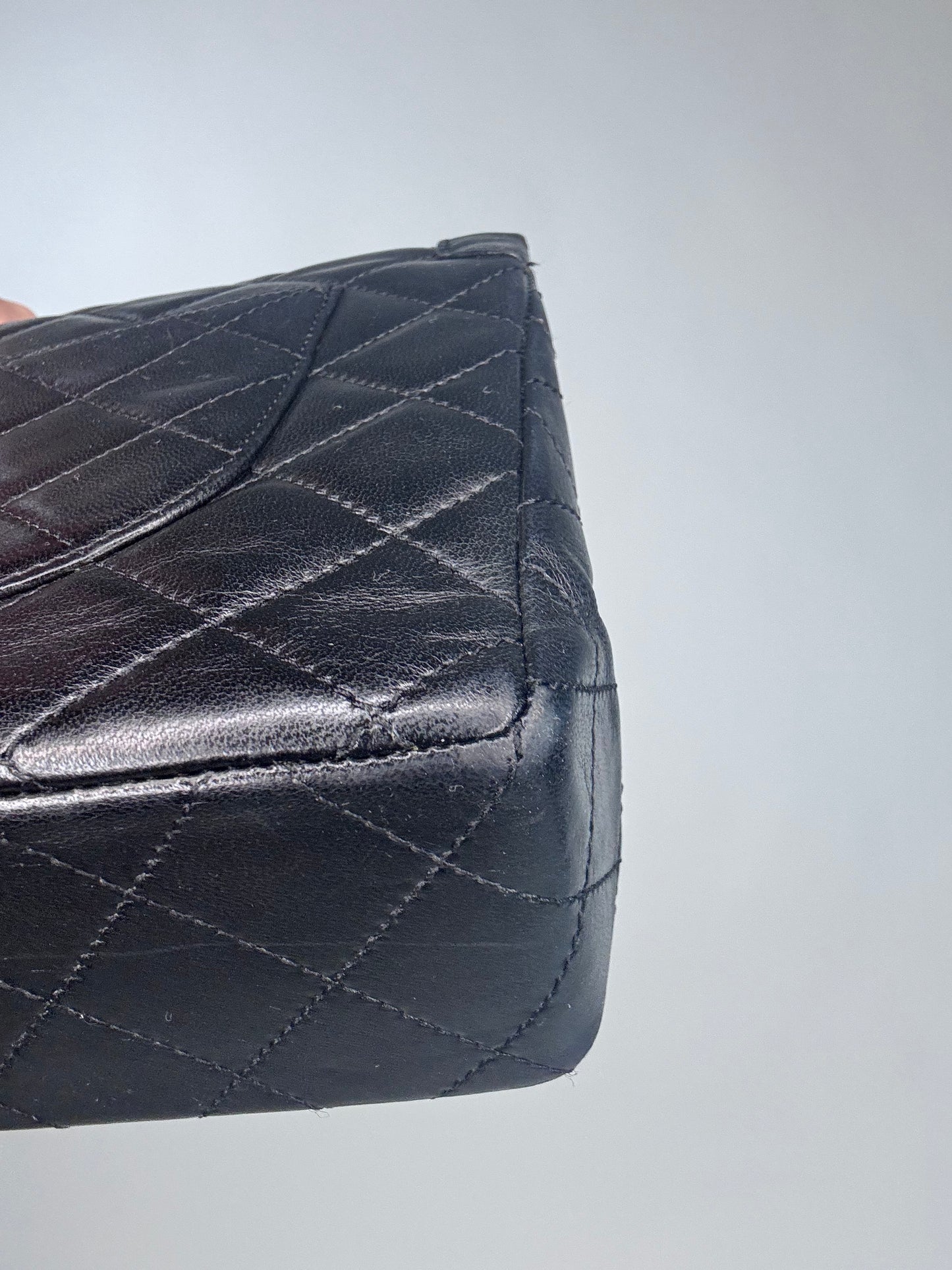 Chanel Quilted Lambskin Paris Limited Edition Double Flap Bag