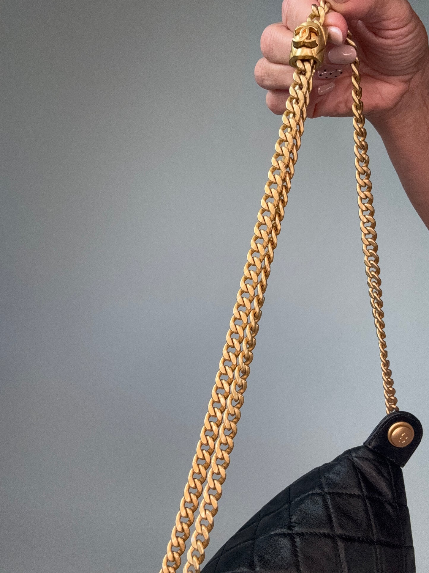 Chanel Waist Bag Sweetheart -Black
