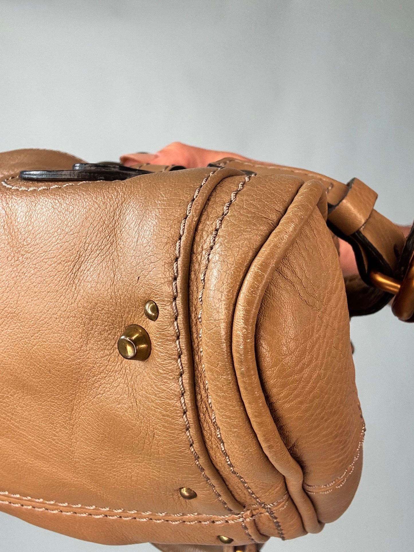 Chloé Mini Leather Paddington Bag - Brown