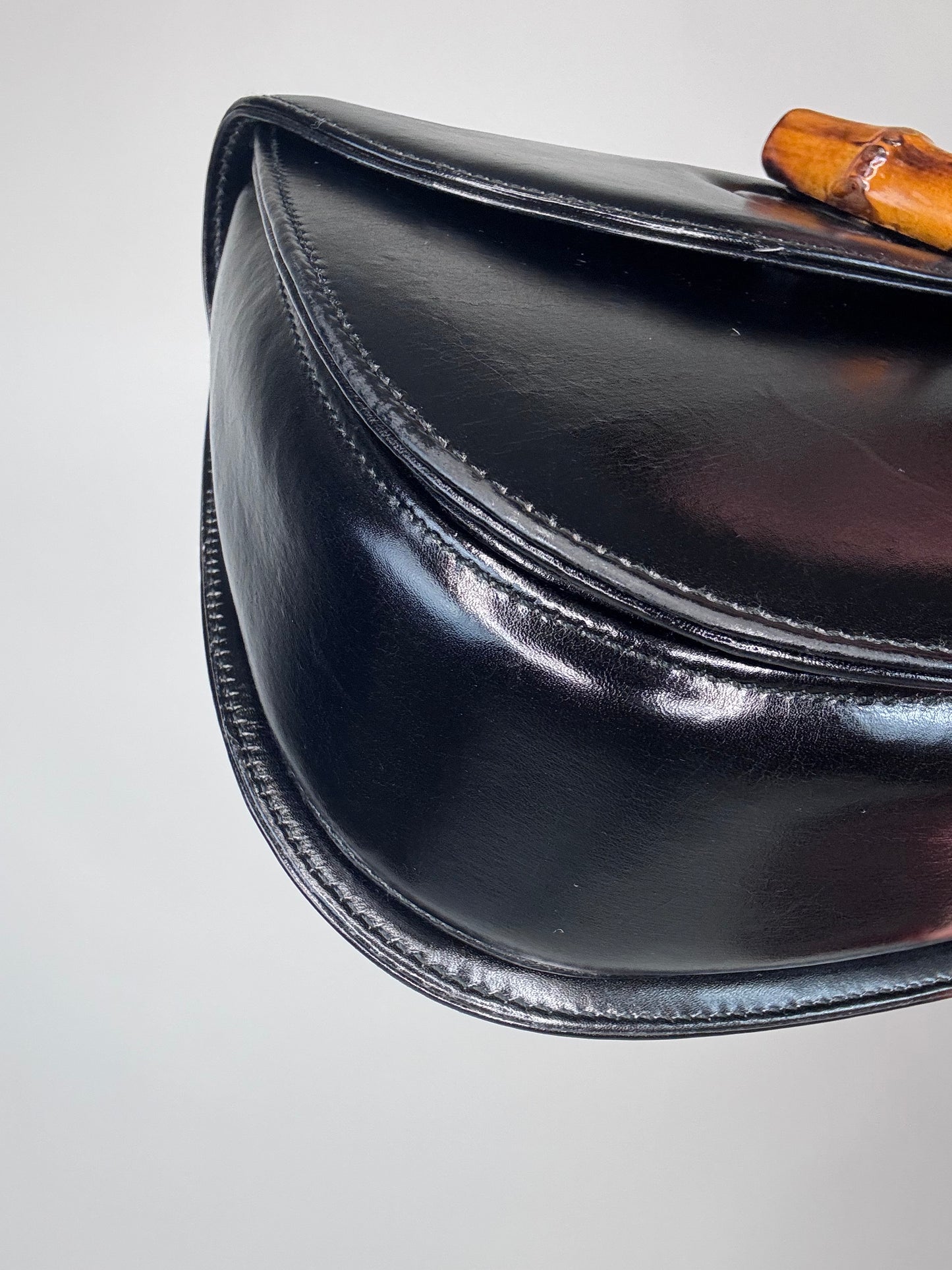 Gucci Bamboo 1947 Top Handle - Black