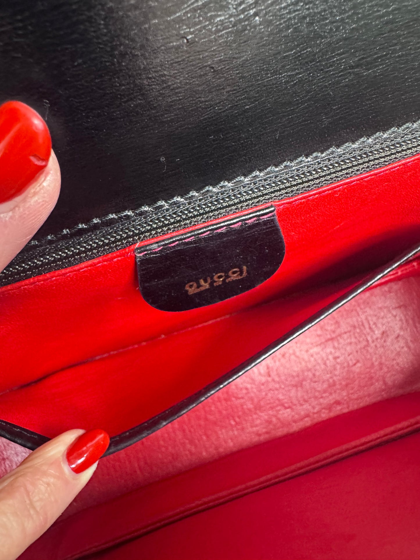 Gucci Bamboo 1947 Top Handle - Black