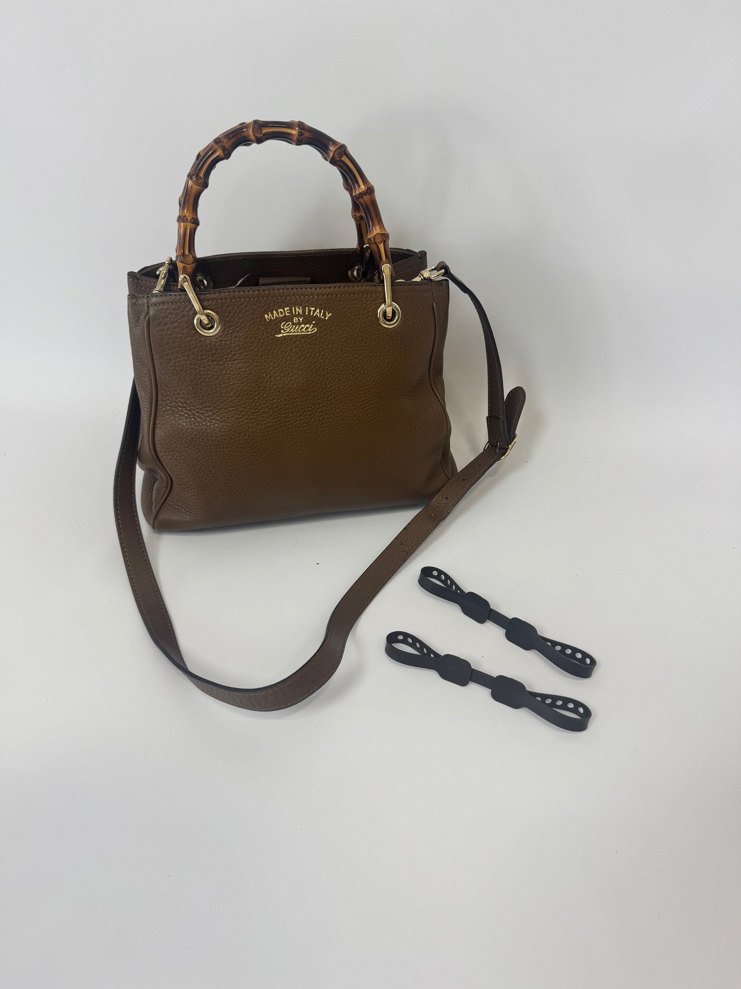Gucci Bamboo Shopper Tote -Brown