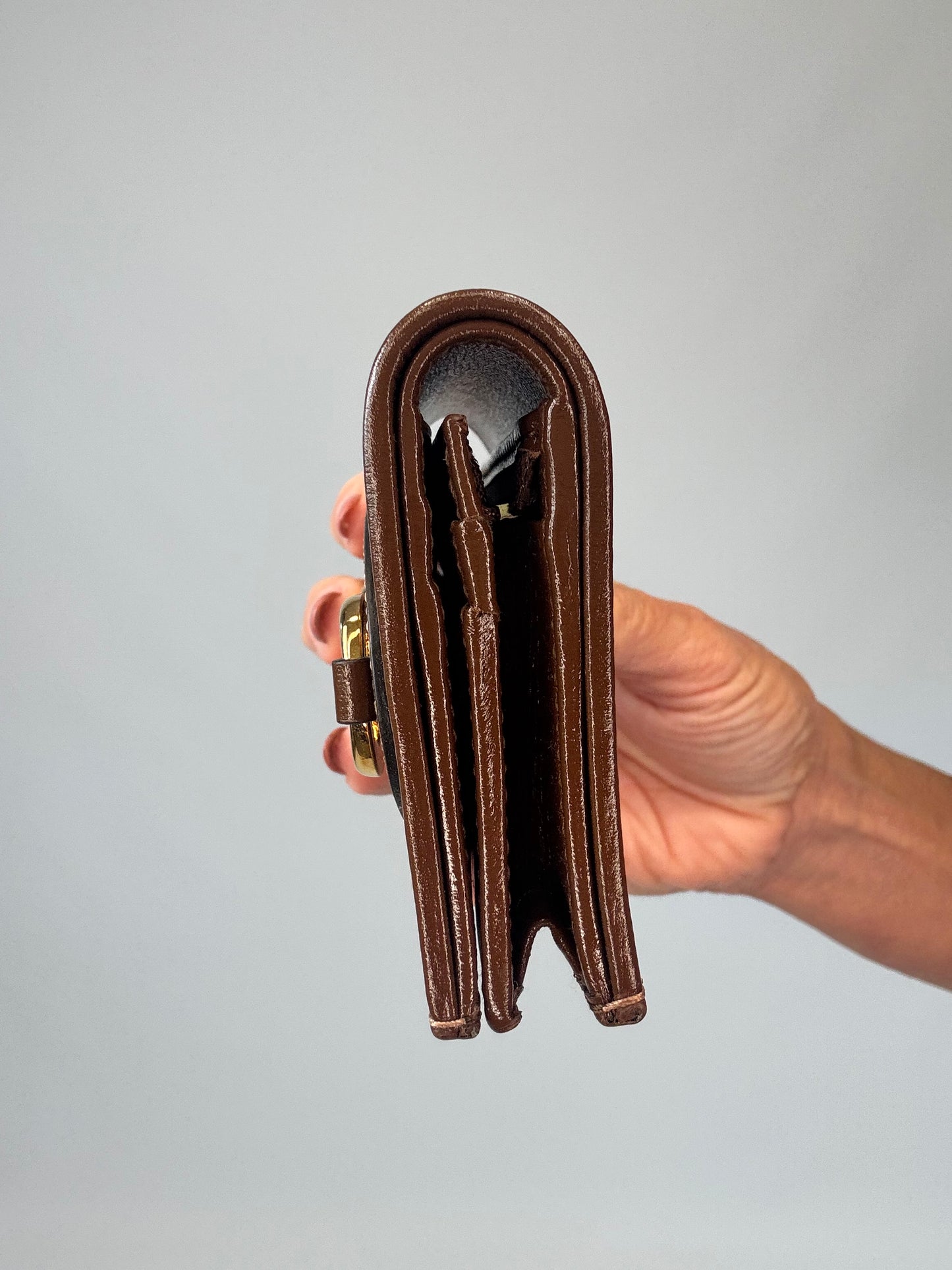 Gucci Horse Bit 1955 Small Wallet GG Canvas