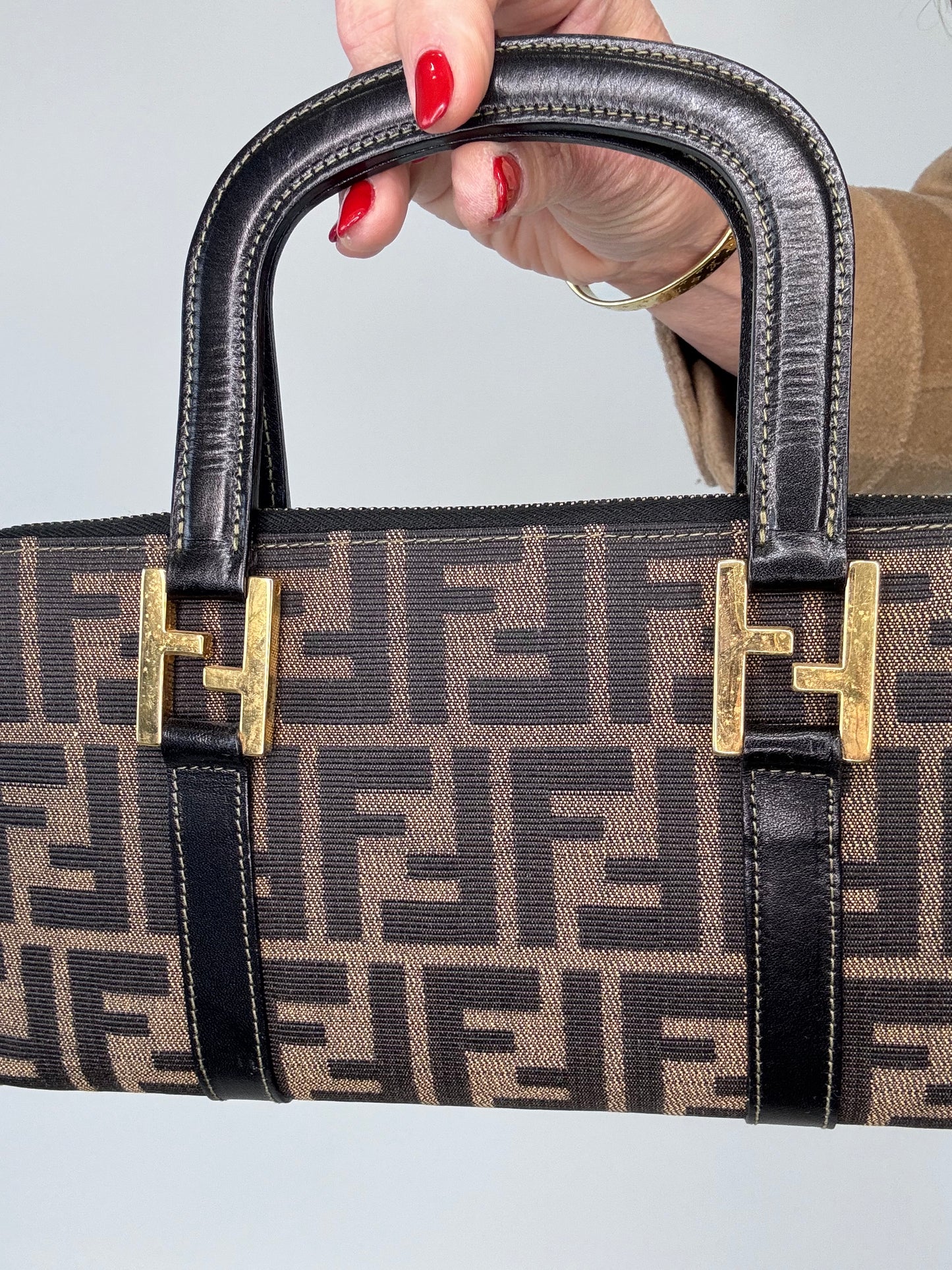 Fendi Vintage Zucca Wallet Rare Bag