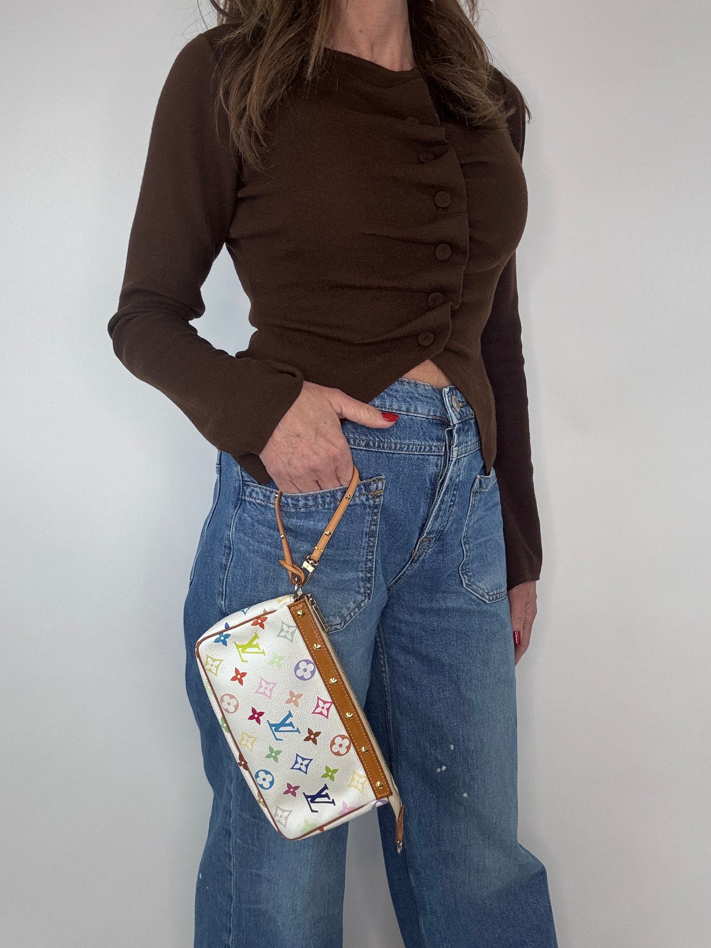 Louis Vuitton Vintage Takashi Murakami Pochette