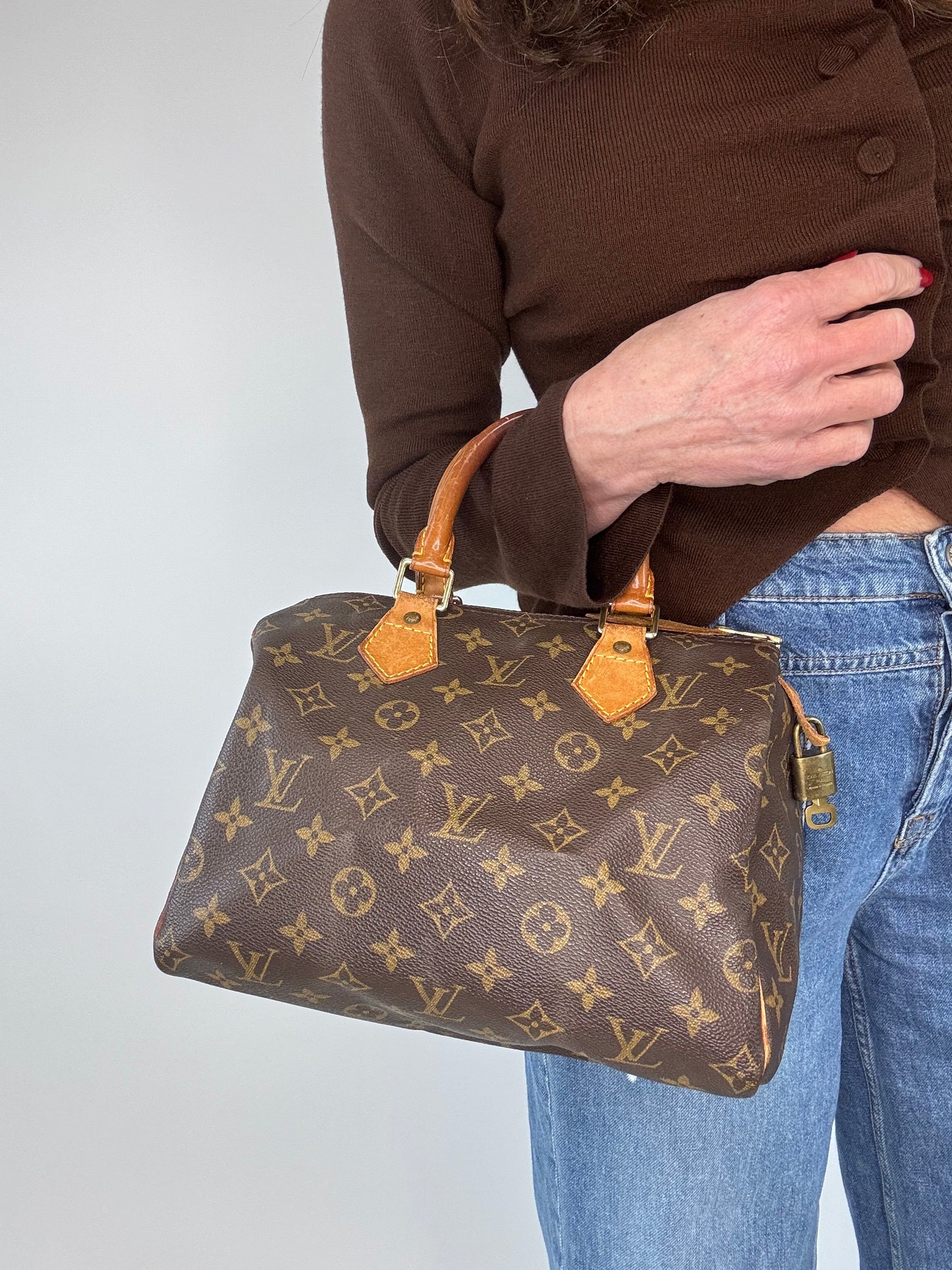 Louis Vuitton Vintage Monogram Speedy 25