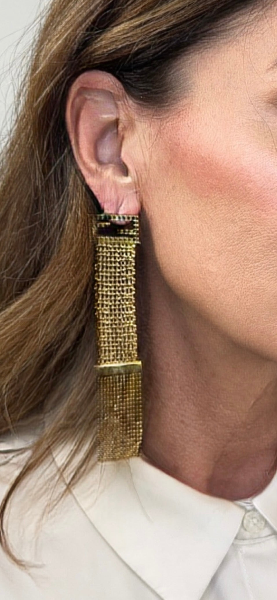 Fendi Rare Vintage Swing Earrings