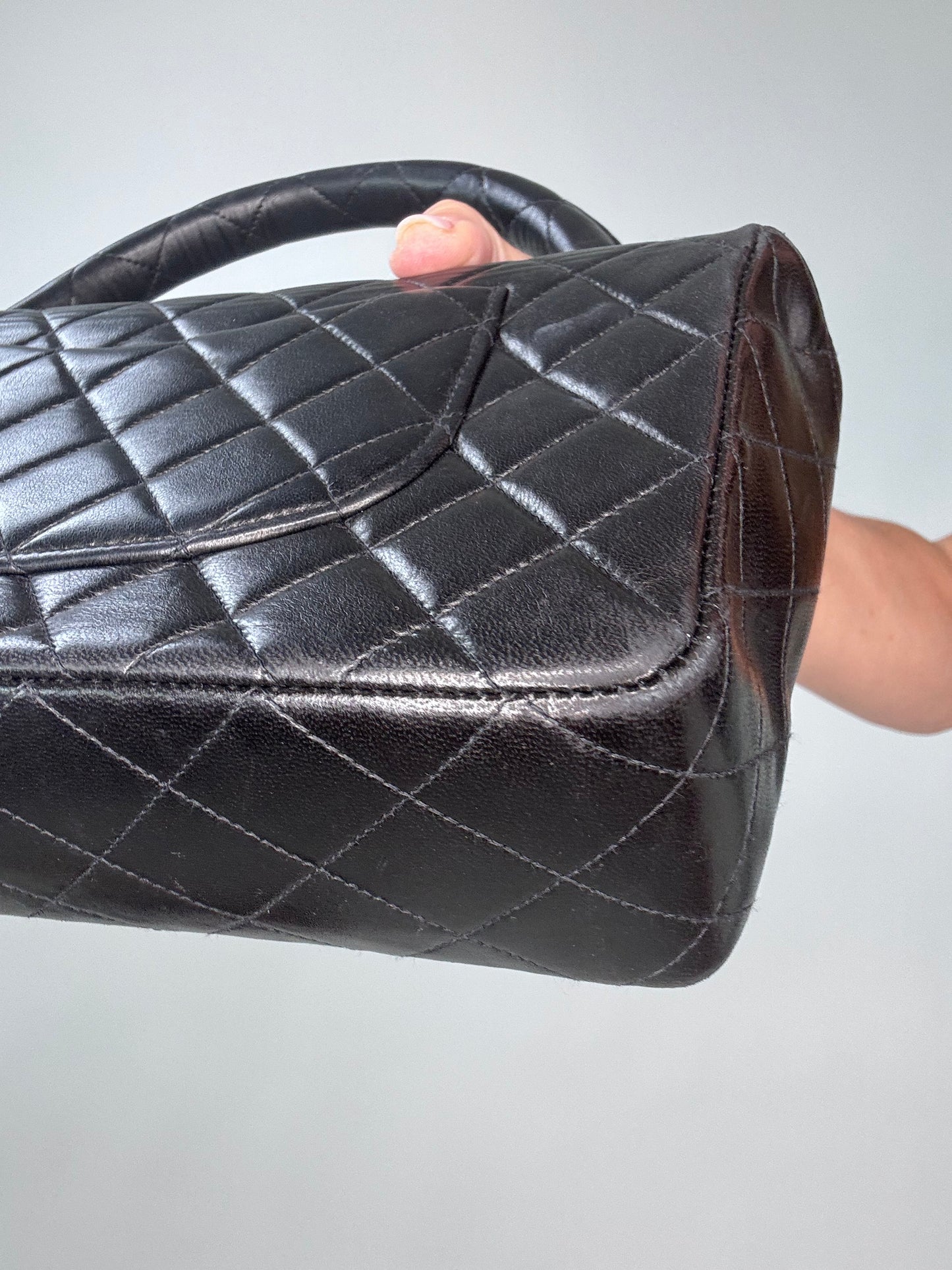 Chanel Parent Child Matrasse Kelly Flap Bag Set