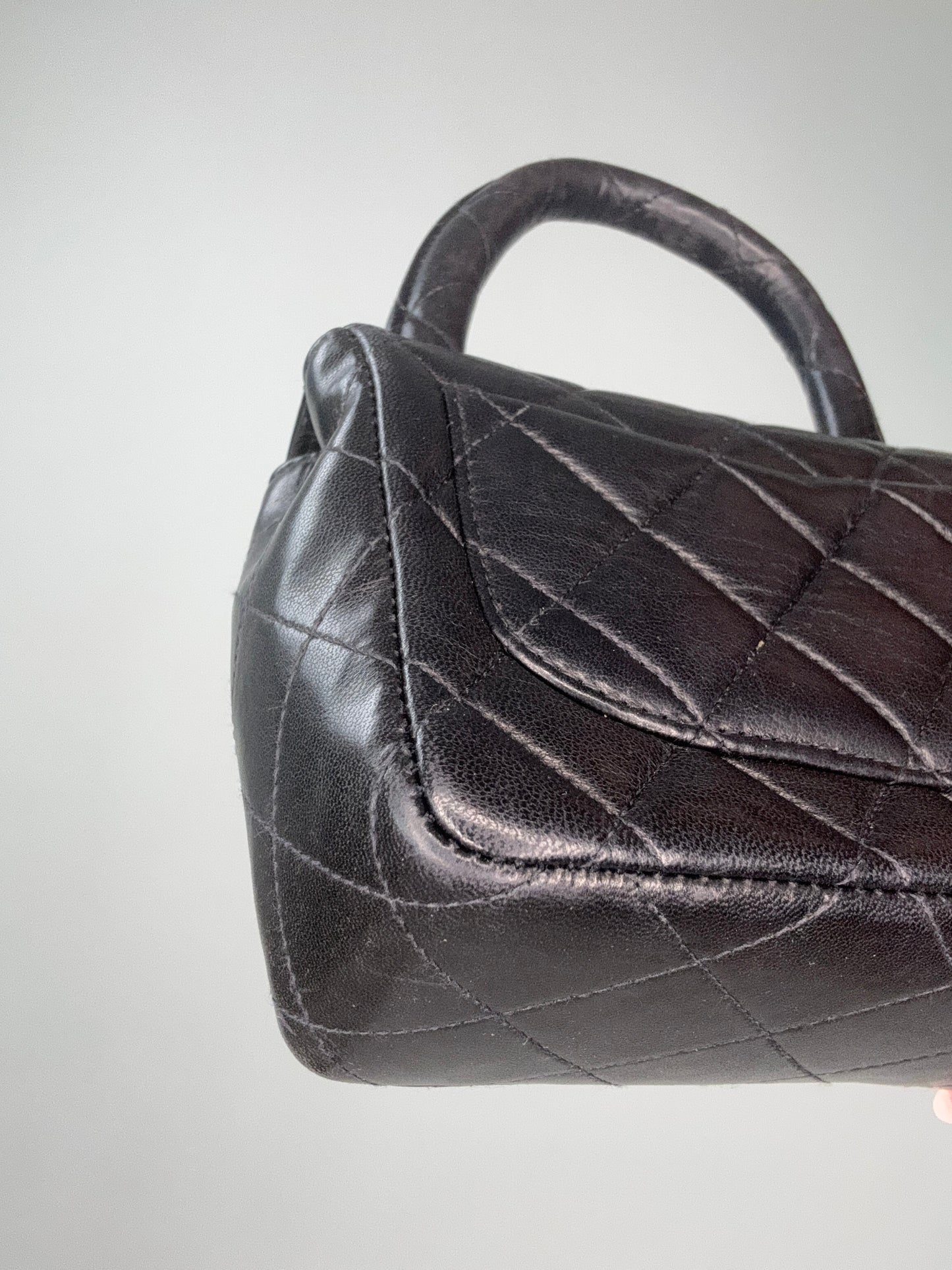 Chanel Parent Child Matrasse Kelly Flap Bag Set