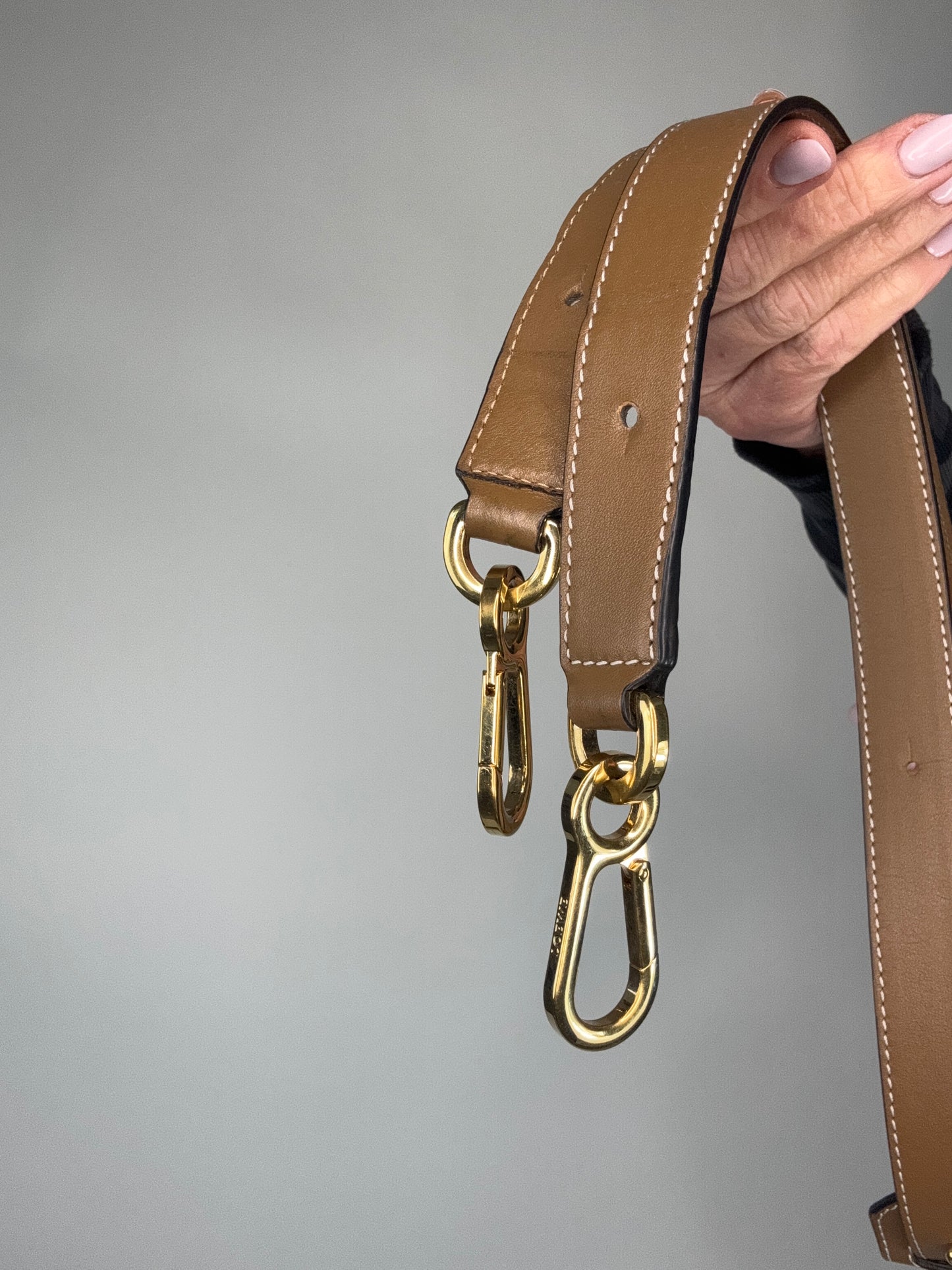 Loewe Puzzle Medium Grained Leather Two Way Bag