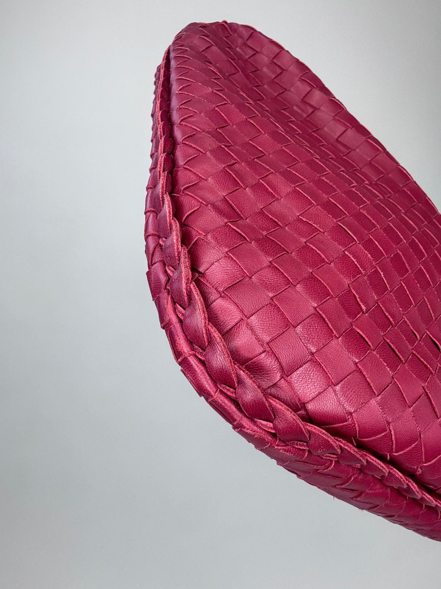 Bottega Veneta Intrecciato Hobo Vintage Bag With Mirror