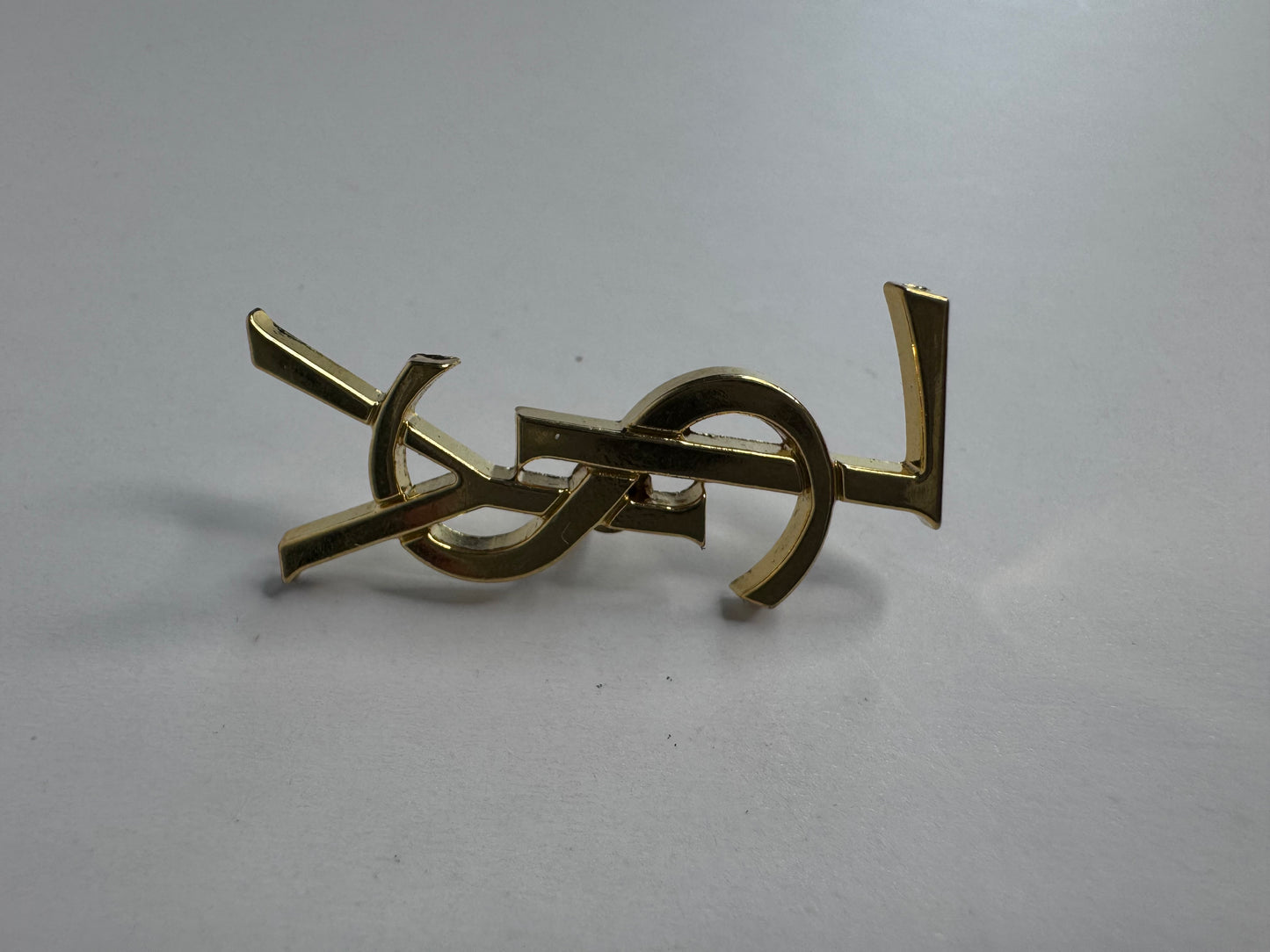 Saint Laurent Vintage Gold Brooch