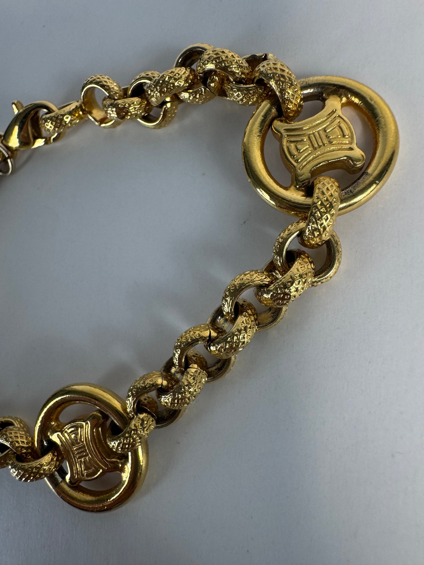 Celine Vintage Triomphe Bracelet