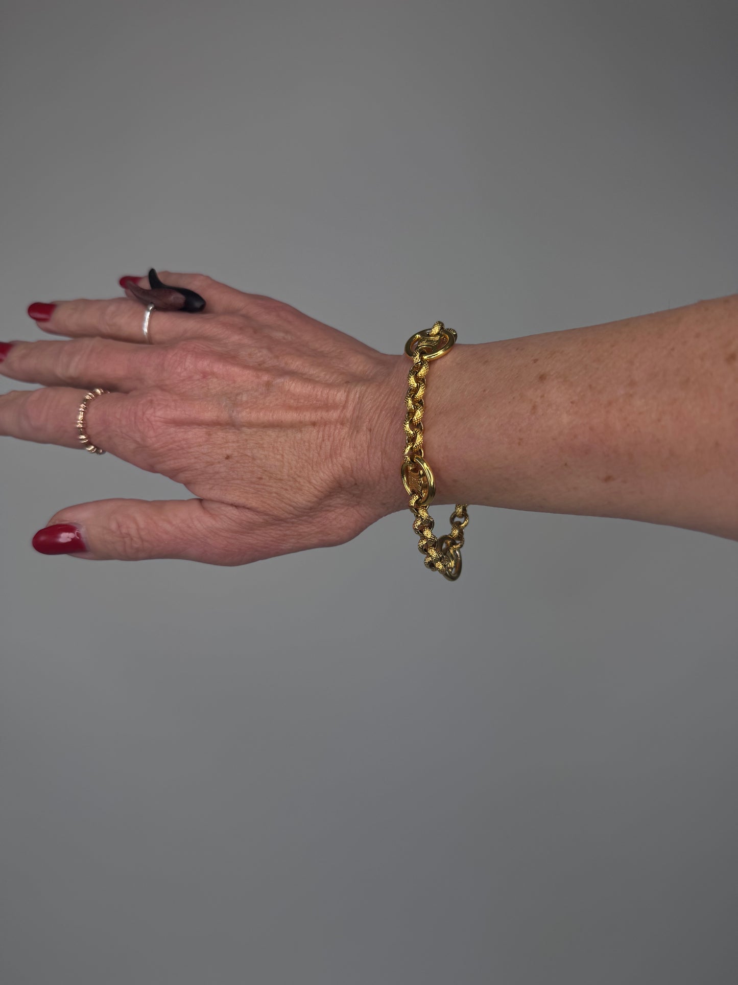 Celine Vintage Triomphe Bracelet