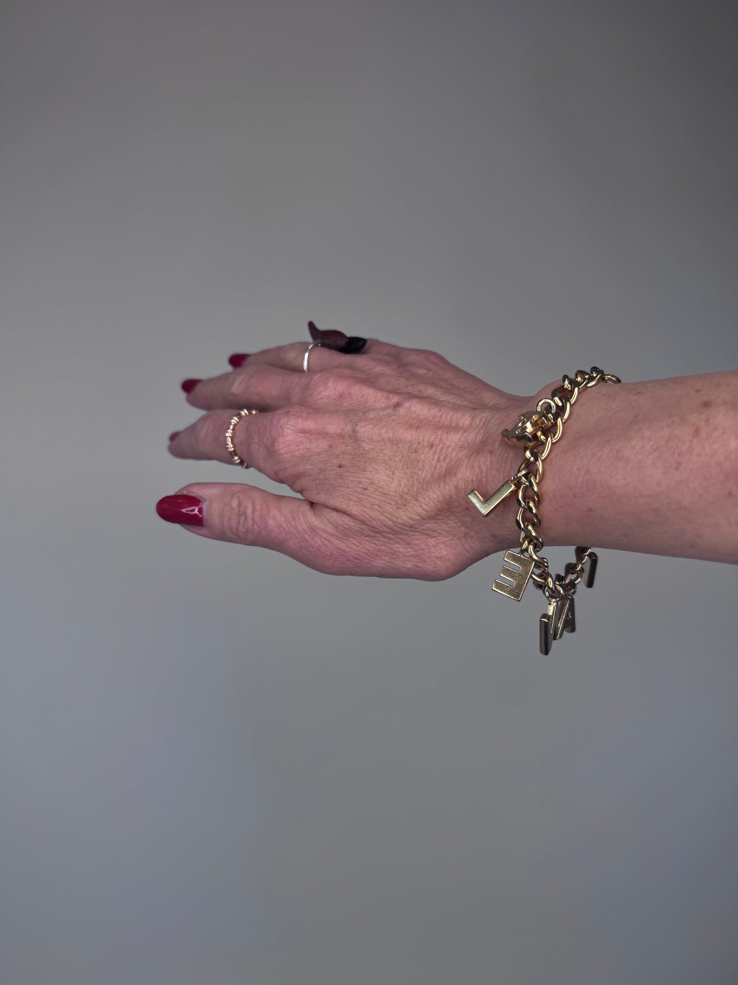 Chanel Rare Vintage Charm Bracelet