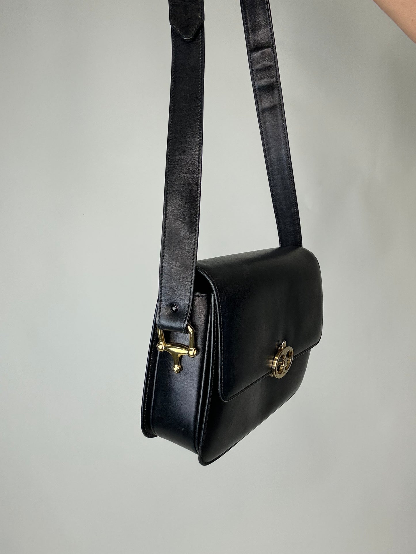 Celine Triomphe Vintage Shoulder Bag