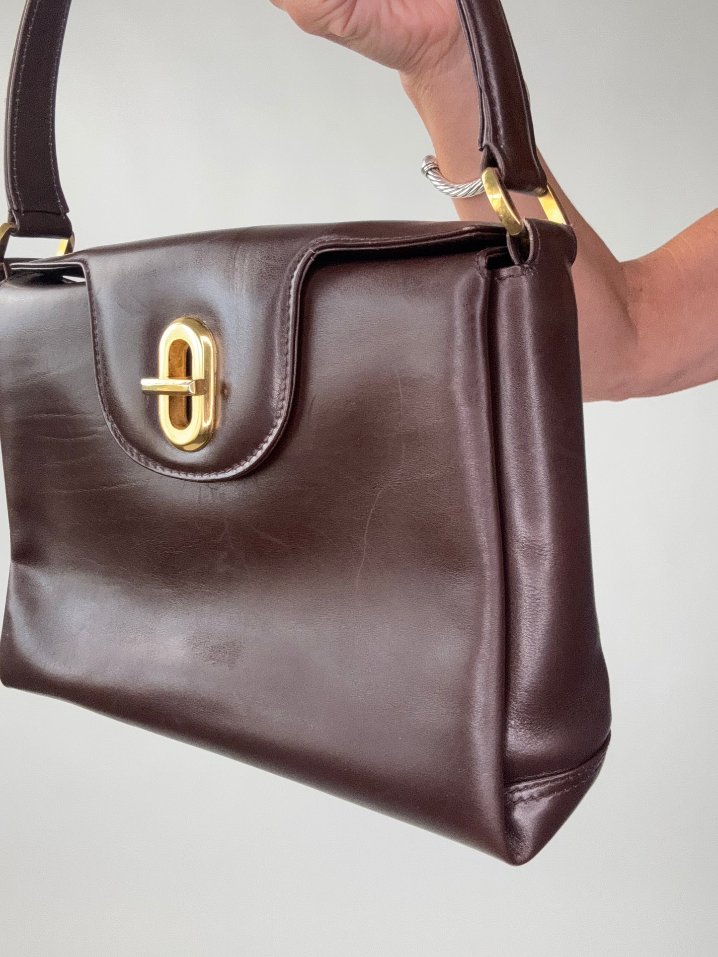 Gucci Vintage G turn Lock Bag