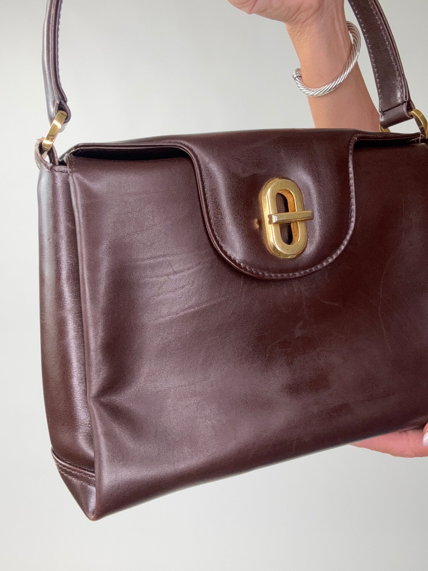 Gucci Vintage G turn Lock Bag