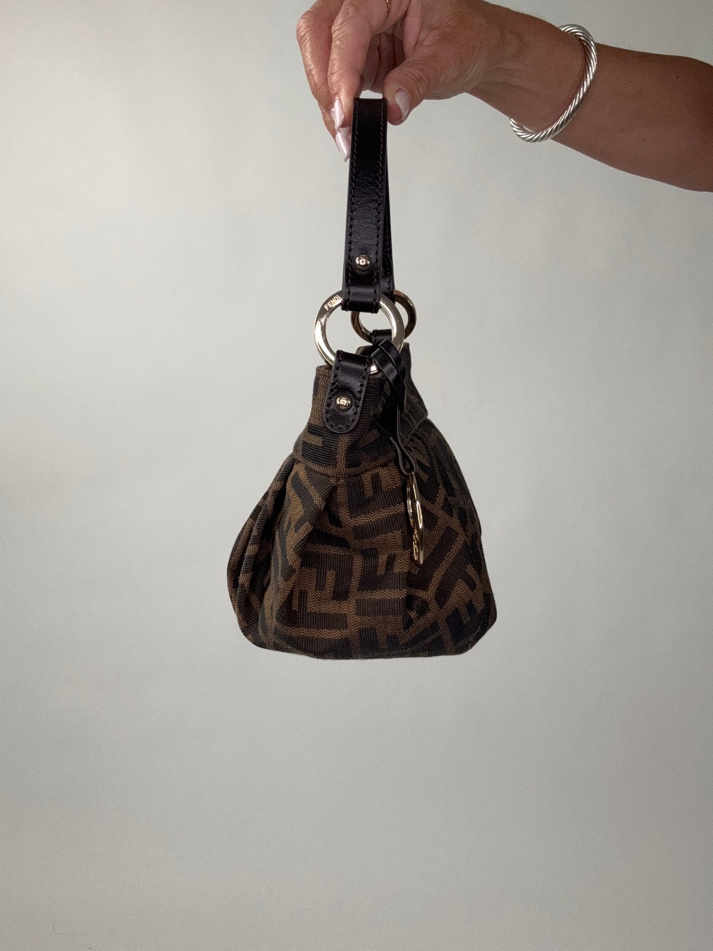 Fendi Mini Chef Zucca Hobo Bag