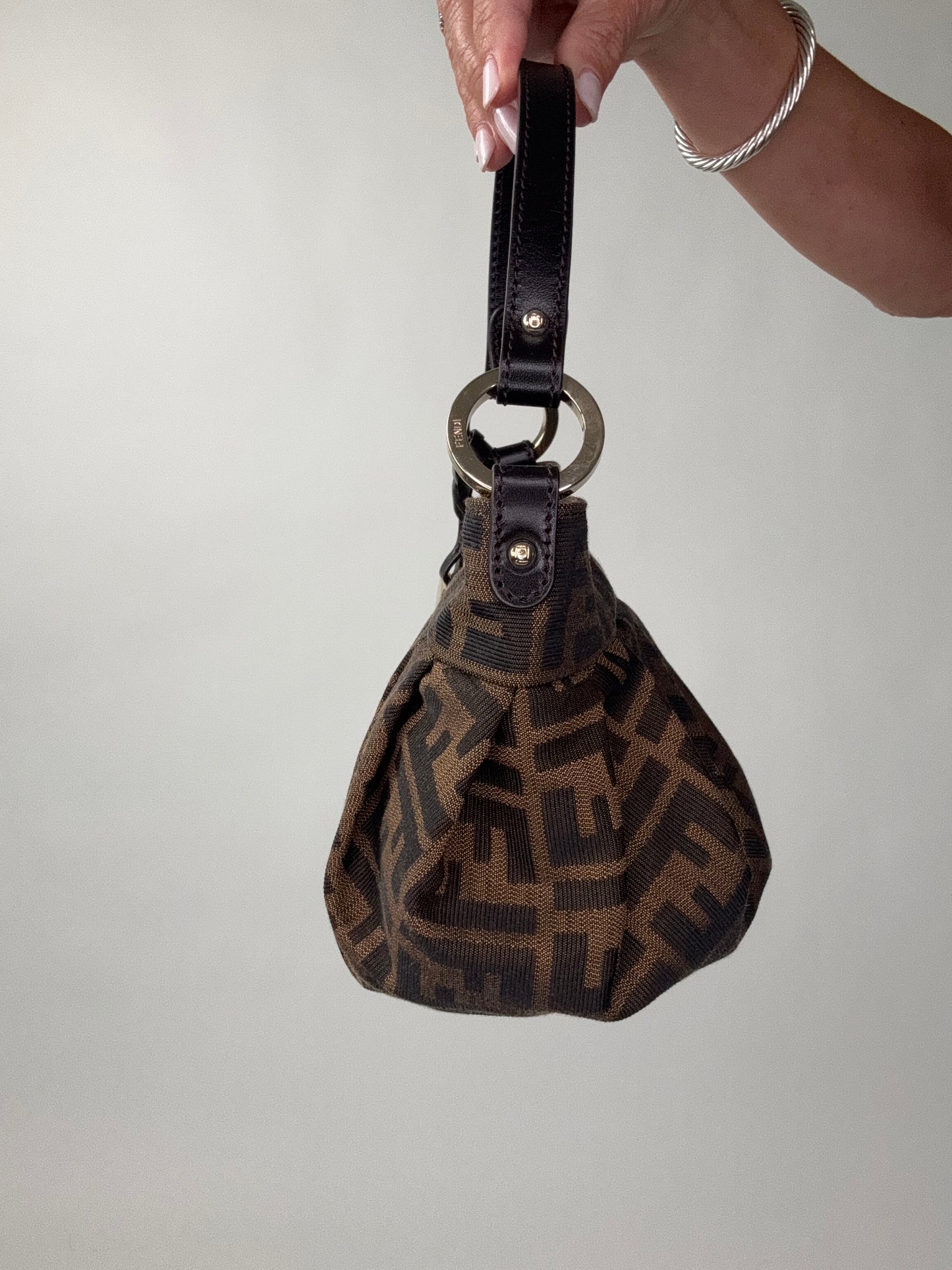 Fendi Mini Chef Zucca Hobo Bag