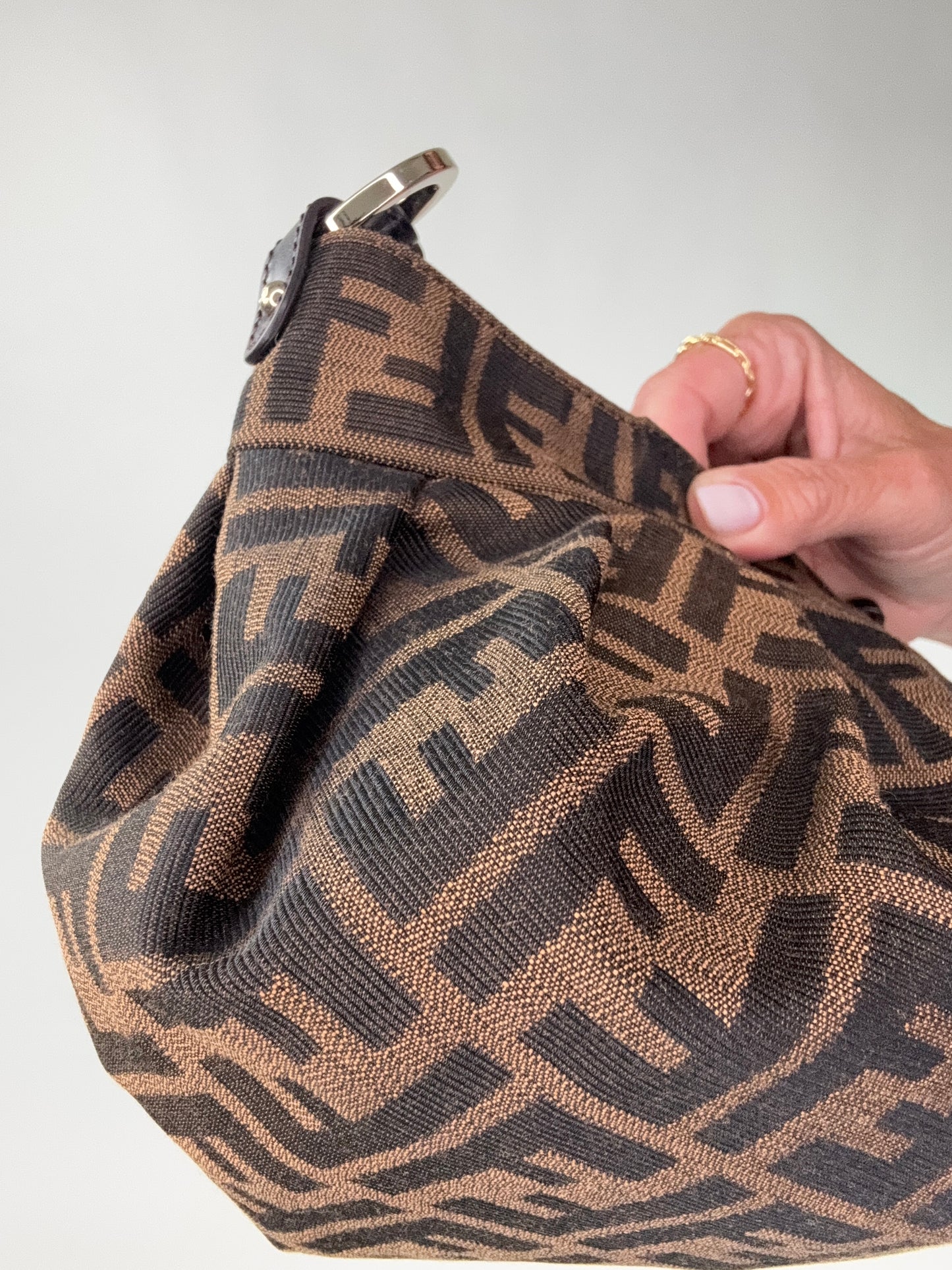 Fendi Mini Chef Zucca Hobo Bag