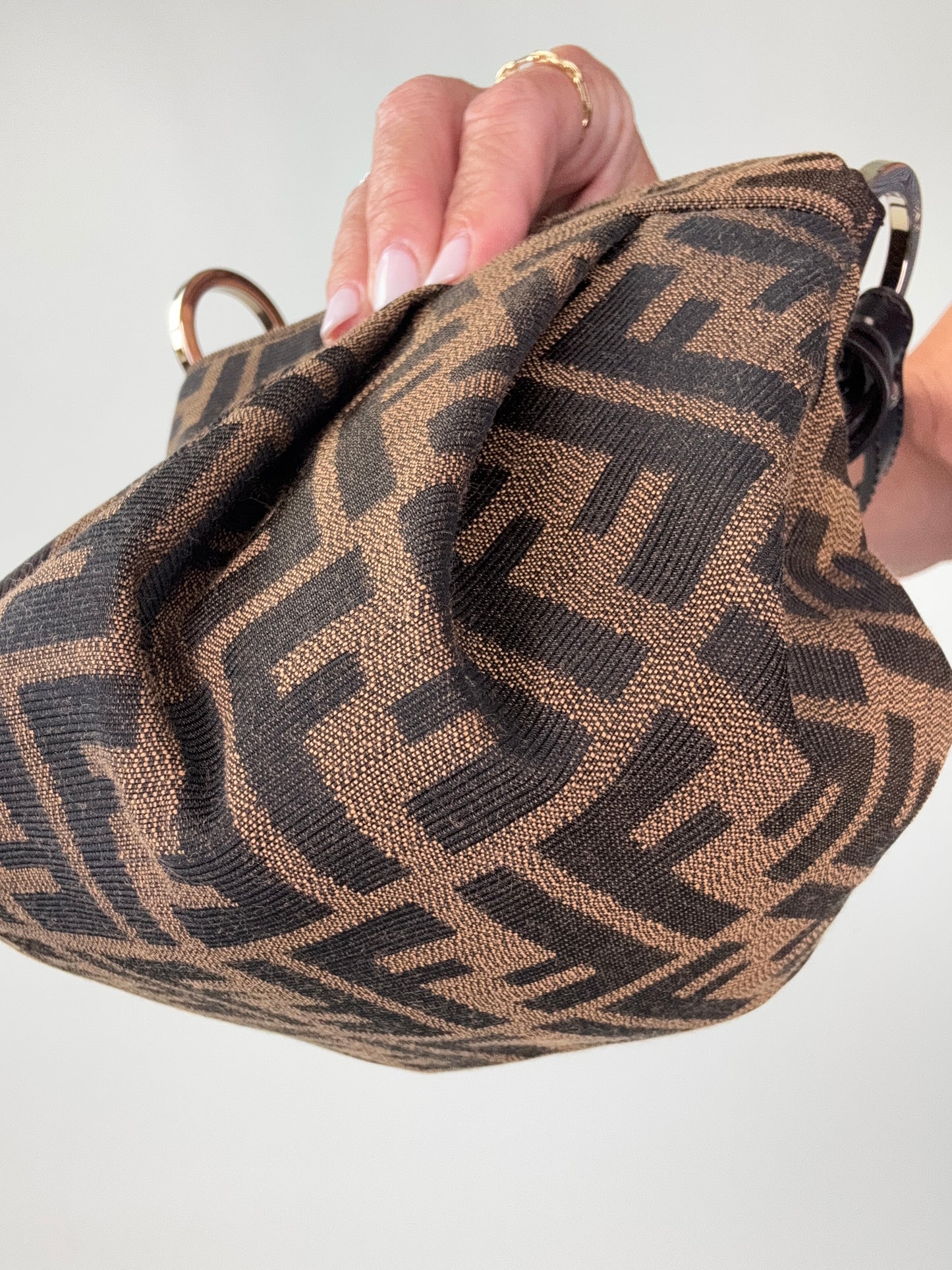 Fendi Mini Chef Zucca Hobo Bag
