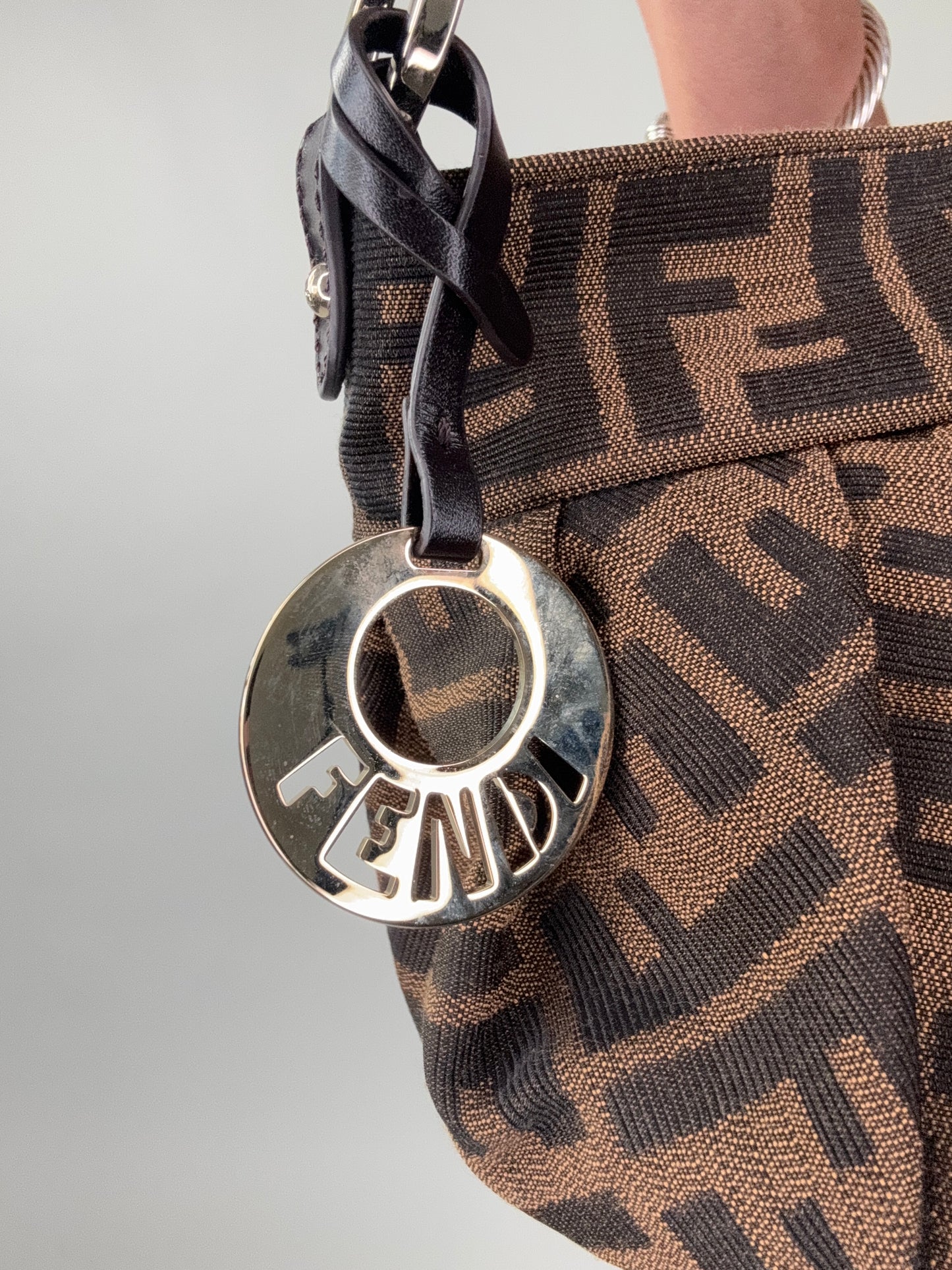 Fendi Mini Chef Zucca Hobo Bag
