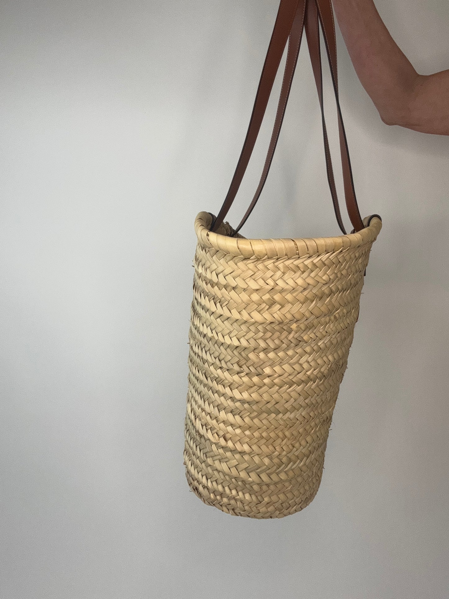 Celine Raffia Large Tote Bag