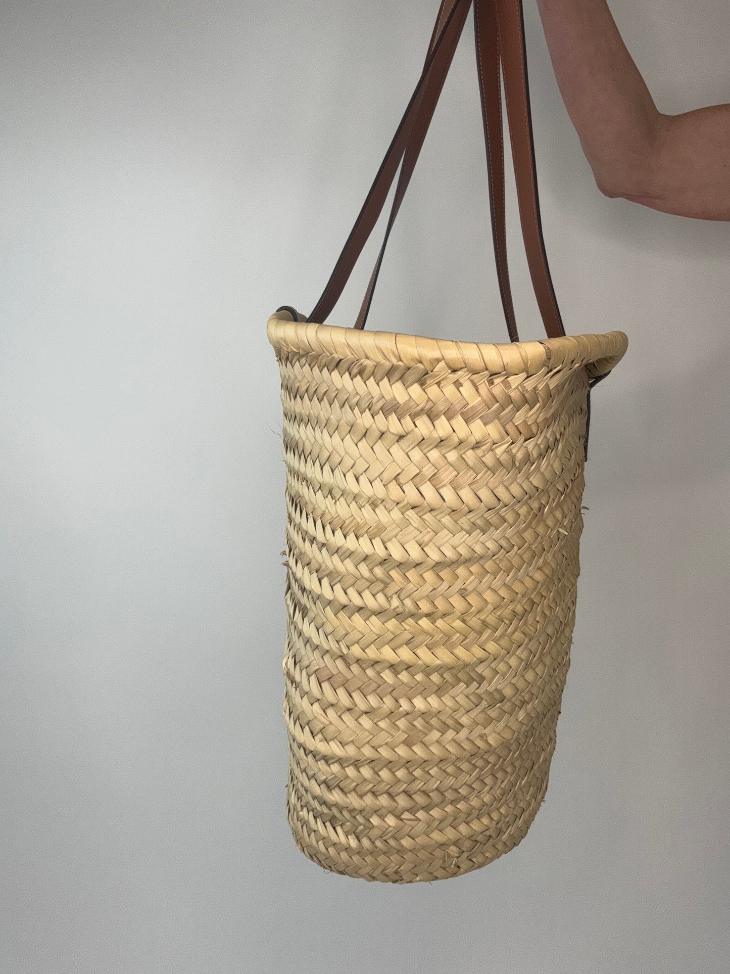Celine Raffia Large Tote Bag
