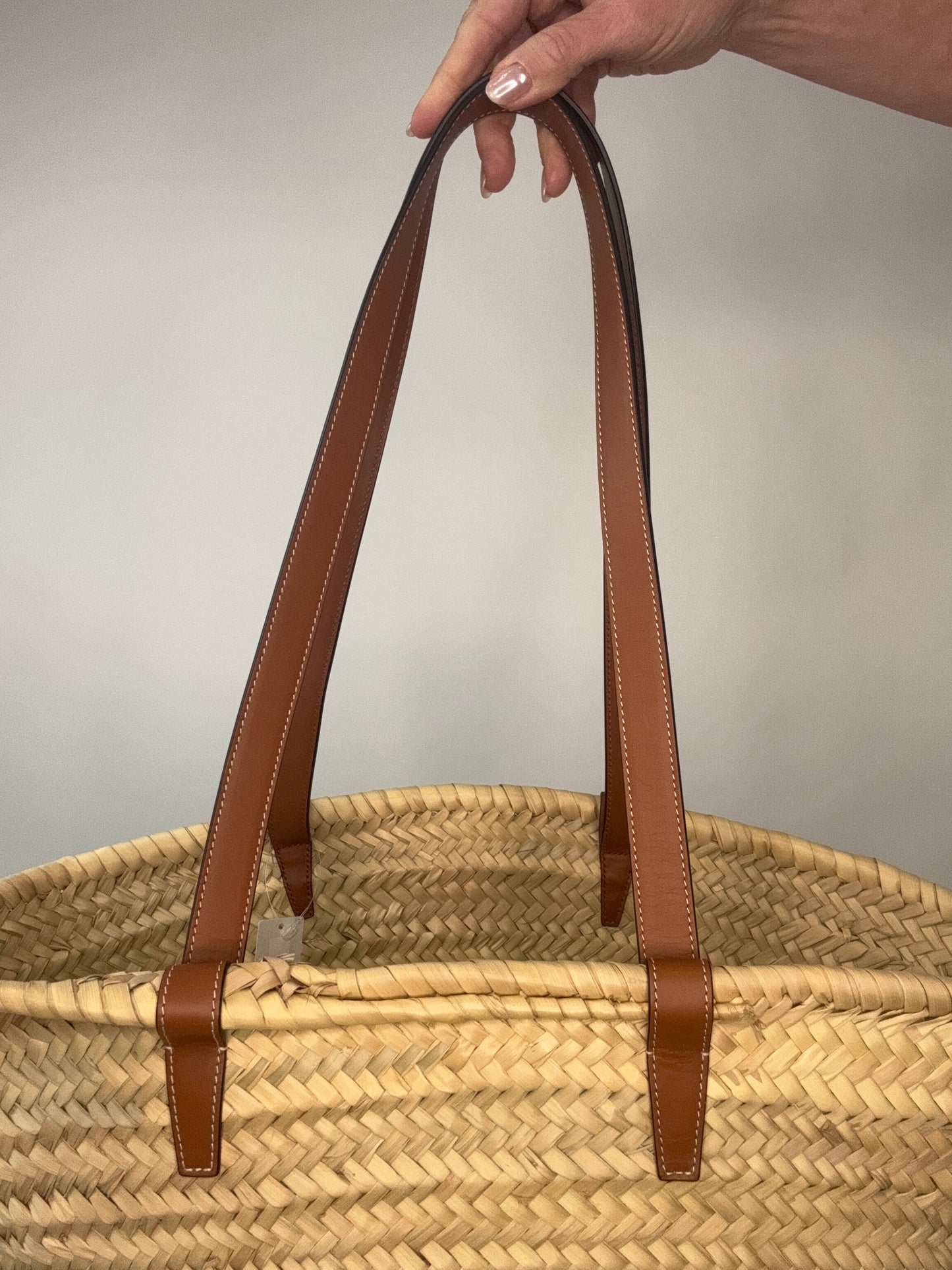 Celine Raffia Large Tote Bag