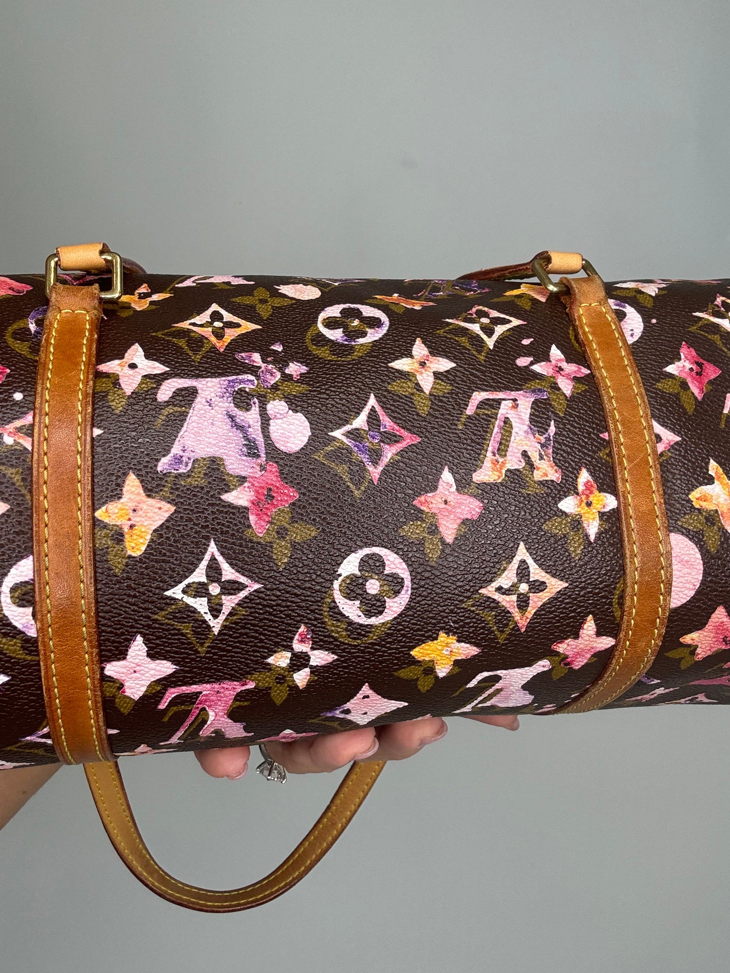 Louis Vuitton Richard Price Water Color Monogram Papillion 30