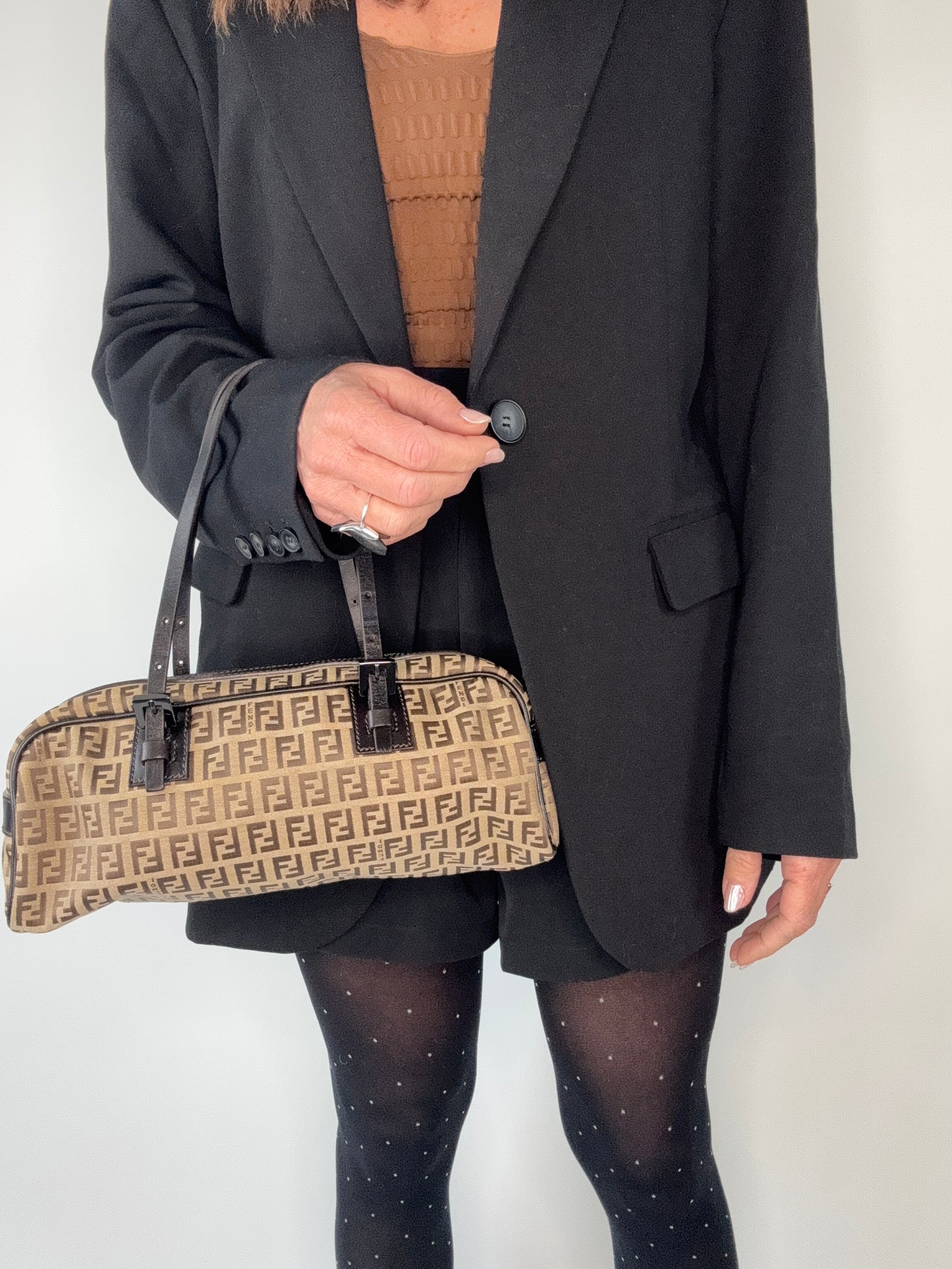 Fendi Vintage Zucchino Small East To West