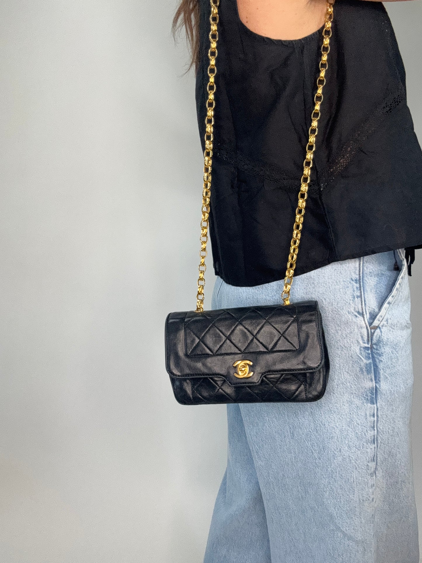 Chanel Diana Small Bijoux Chain Bag