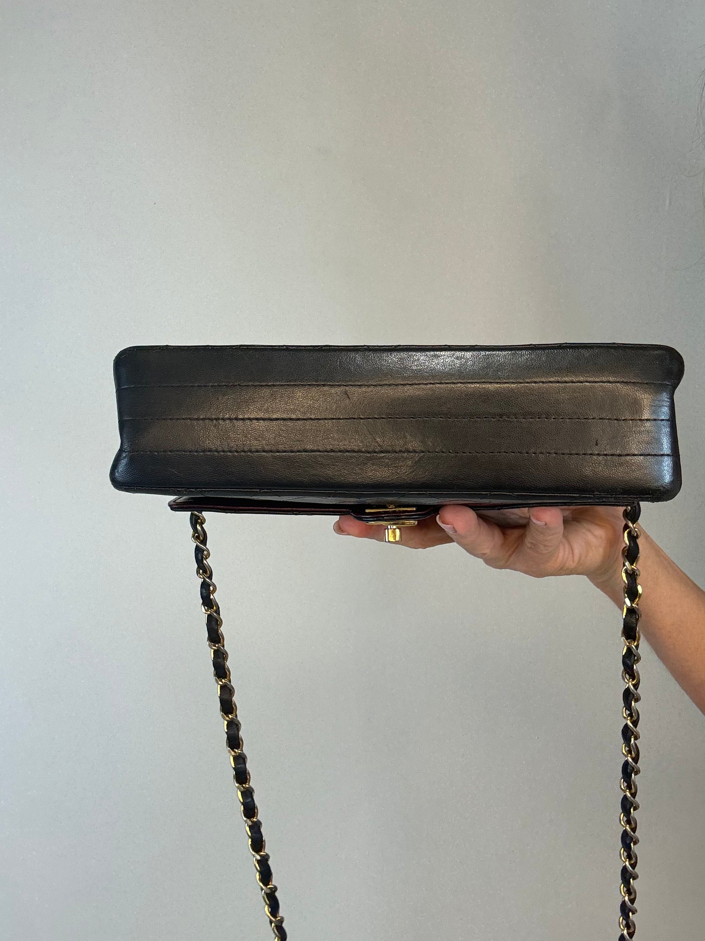 Chanel Vintage Single Flap Matelasse Shoulder Bag