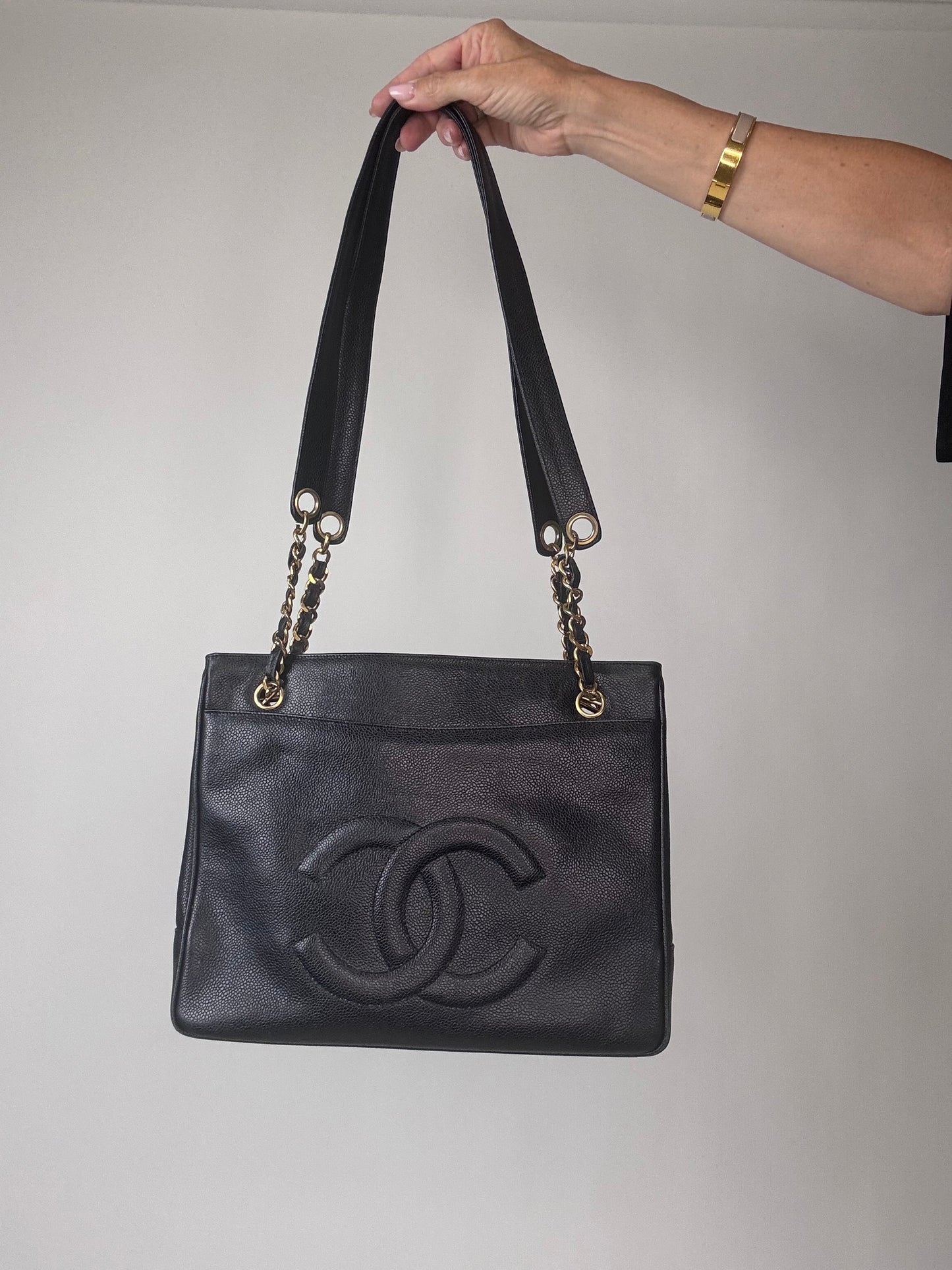 Chanel Caviar Double Sided Tote