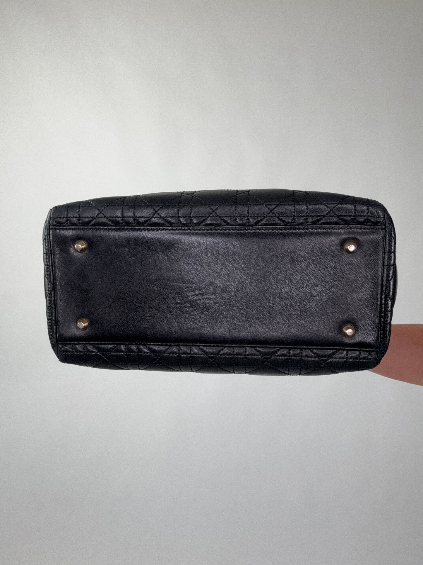 Christian Dior Lady Cannage Two Way Bag