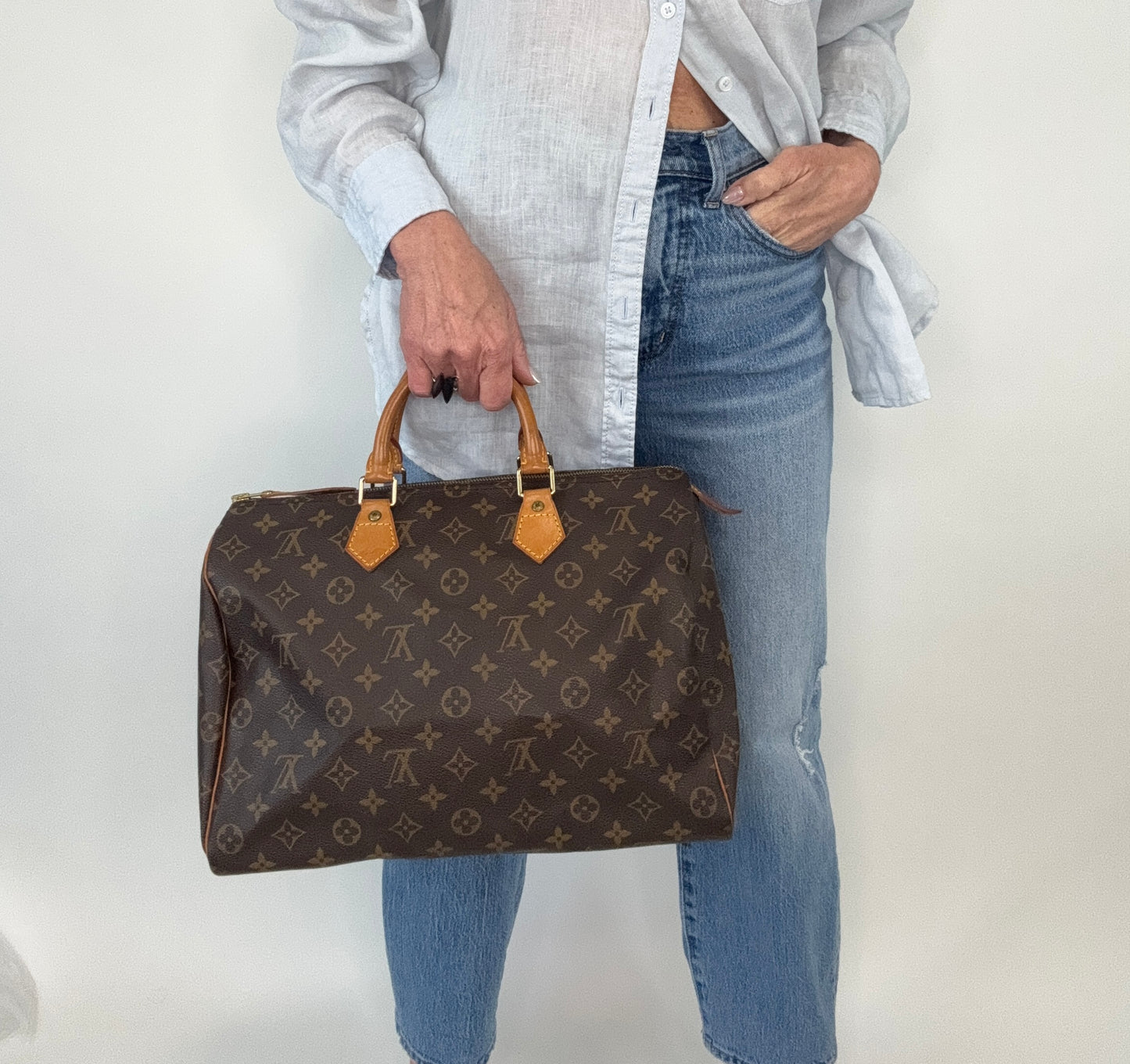 Louis Vuitton Monogram Speedy 35