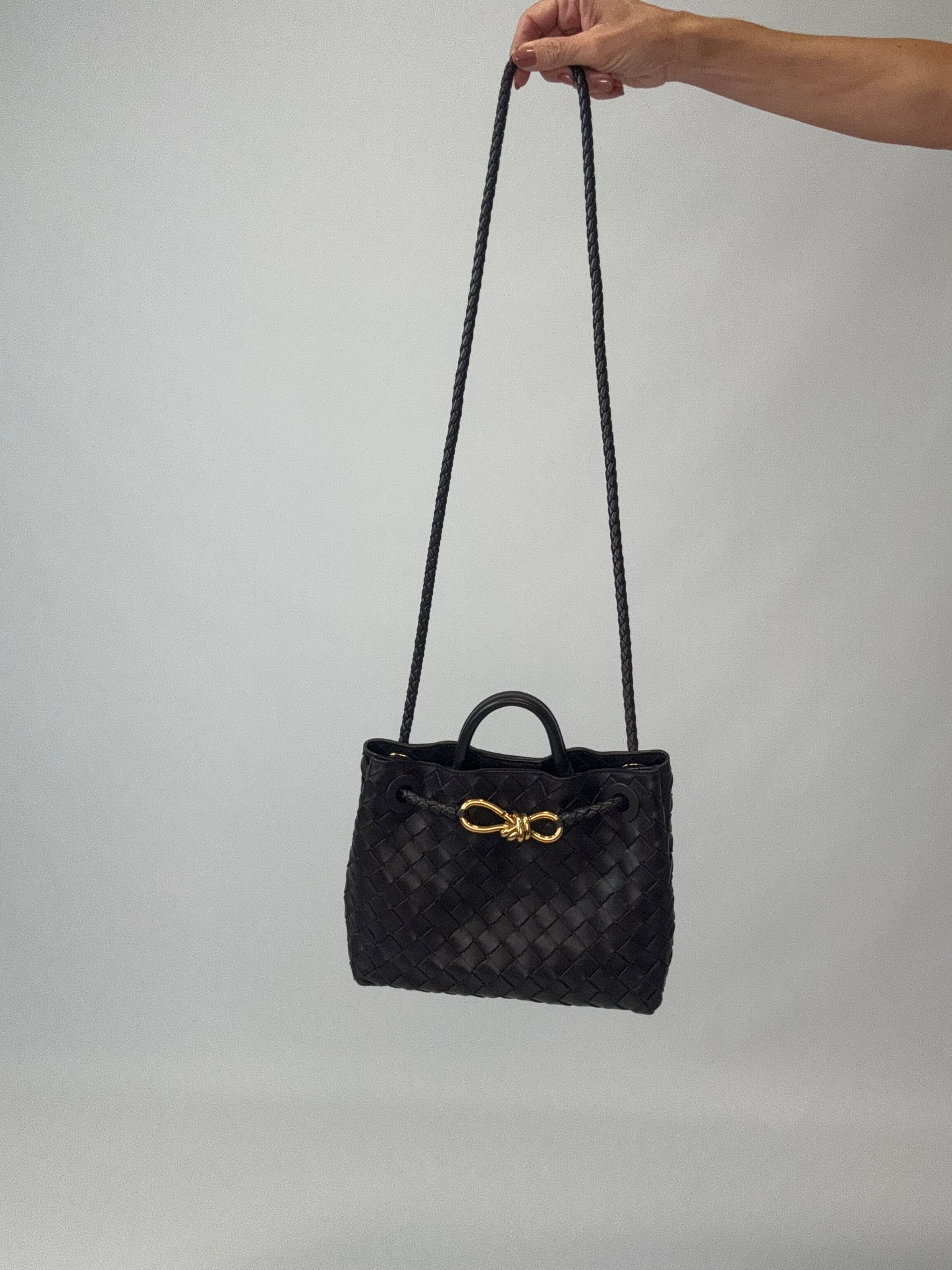 Bottega Veneta Andiamo Small-Brown