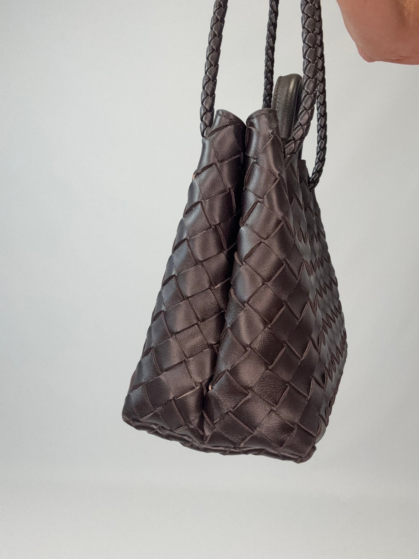 Bottega Veneta Andiamo Small-Brown