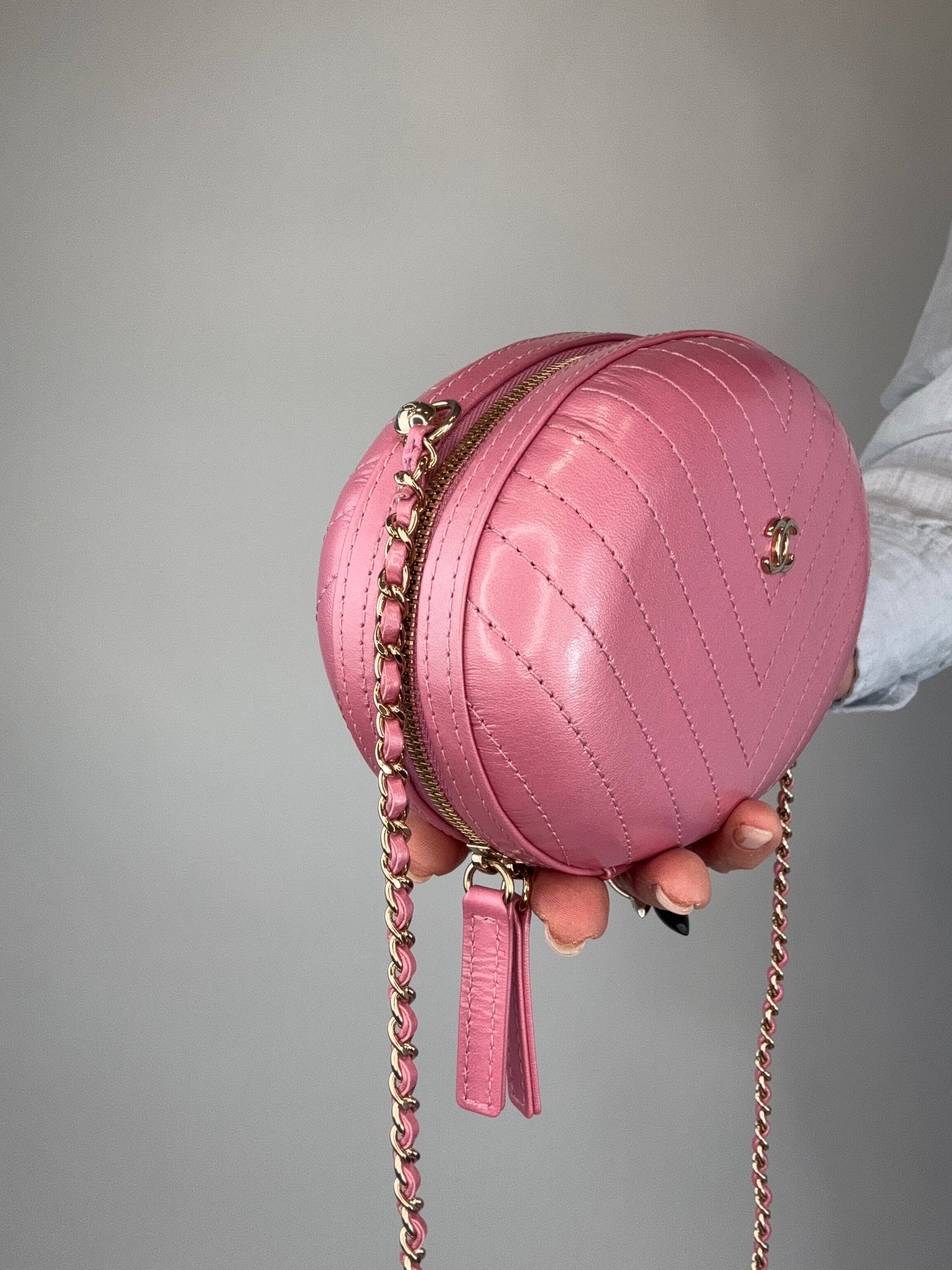 Chanel Mademoiselle Rare Oval Chain Bag