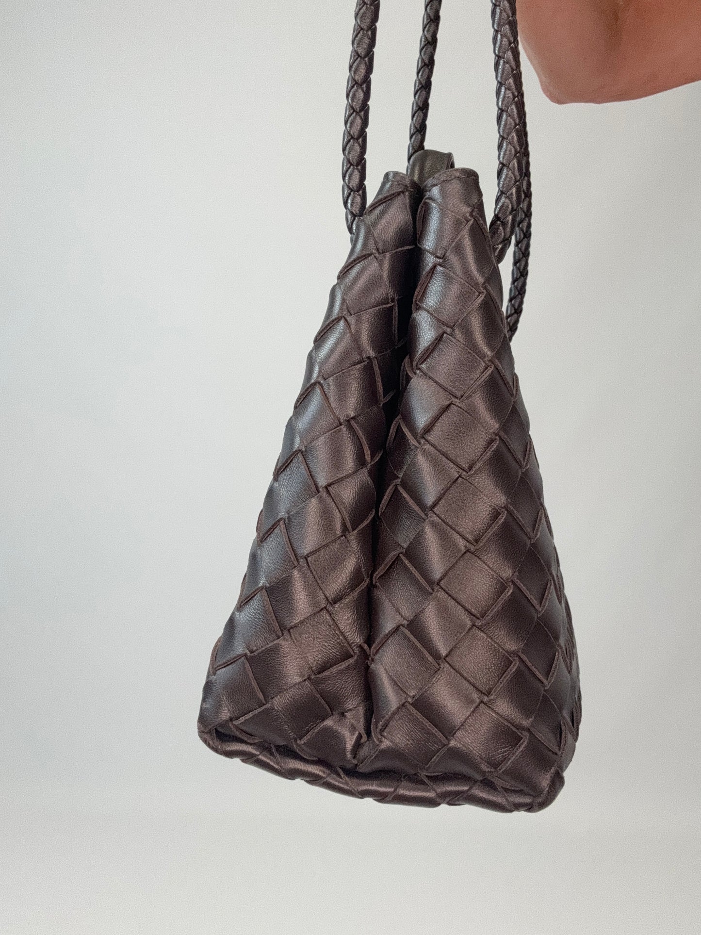 Bottega Veneta Andiamo Small-Brown