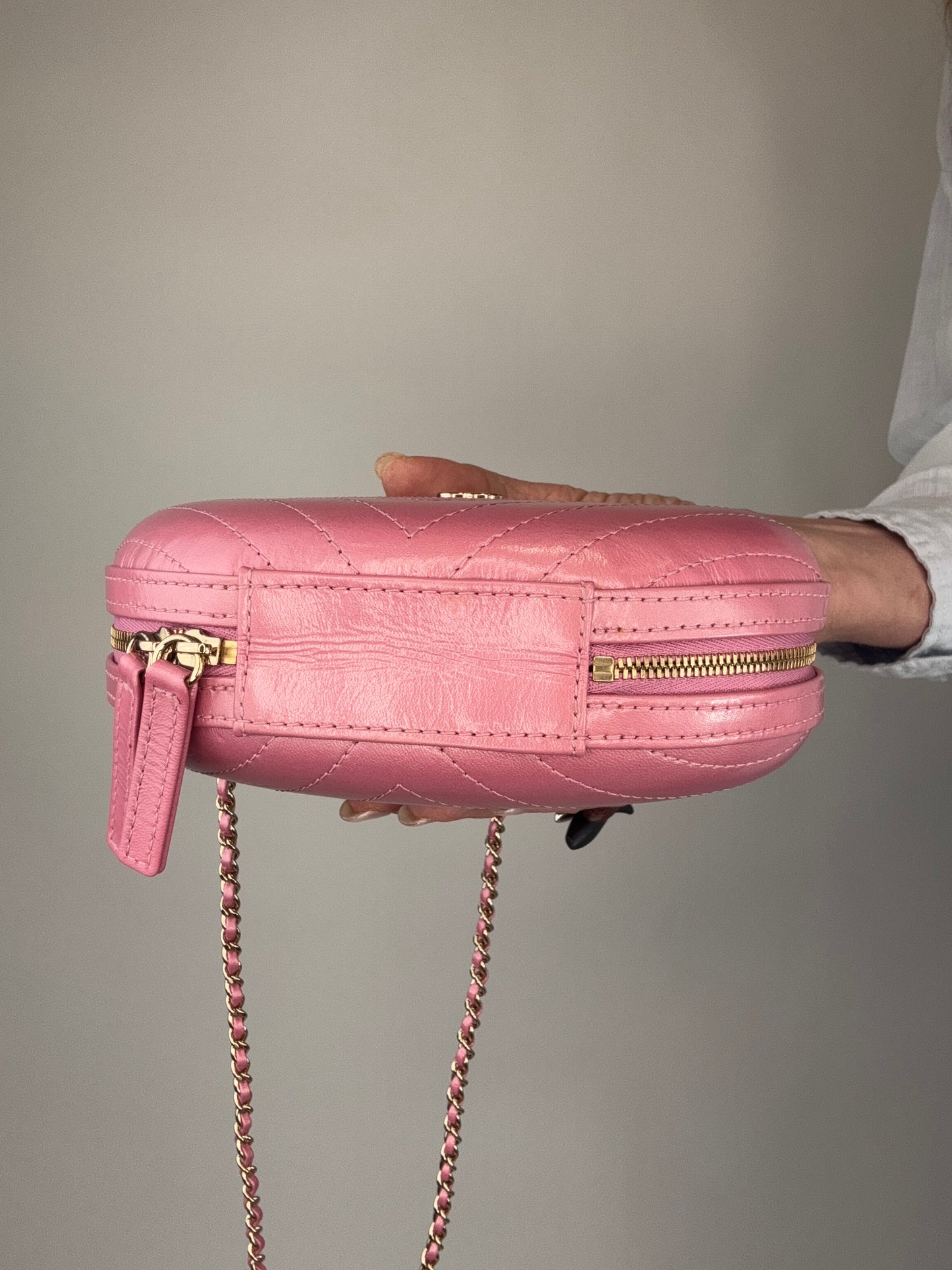 Chanel Mademoiselle Rare Oval Chain Bag