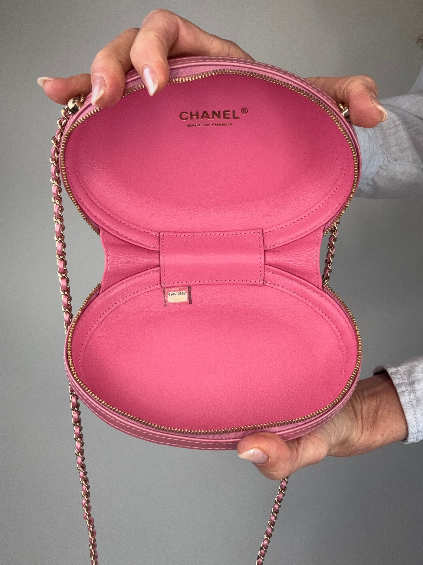 Chanel Mademoiselle Rare Oval Chain Bag