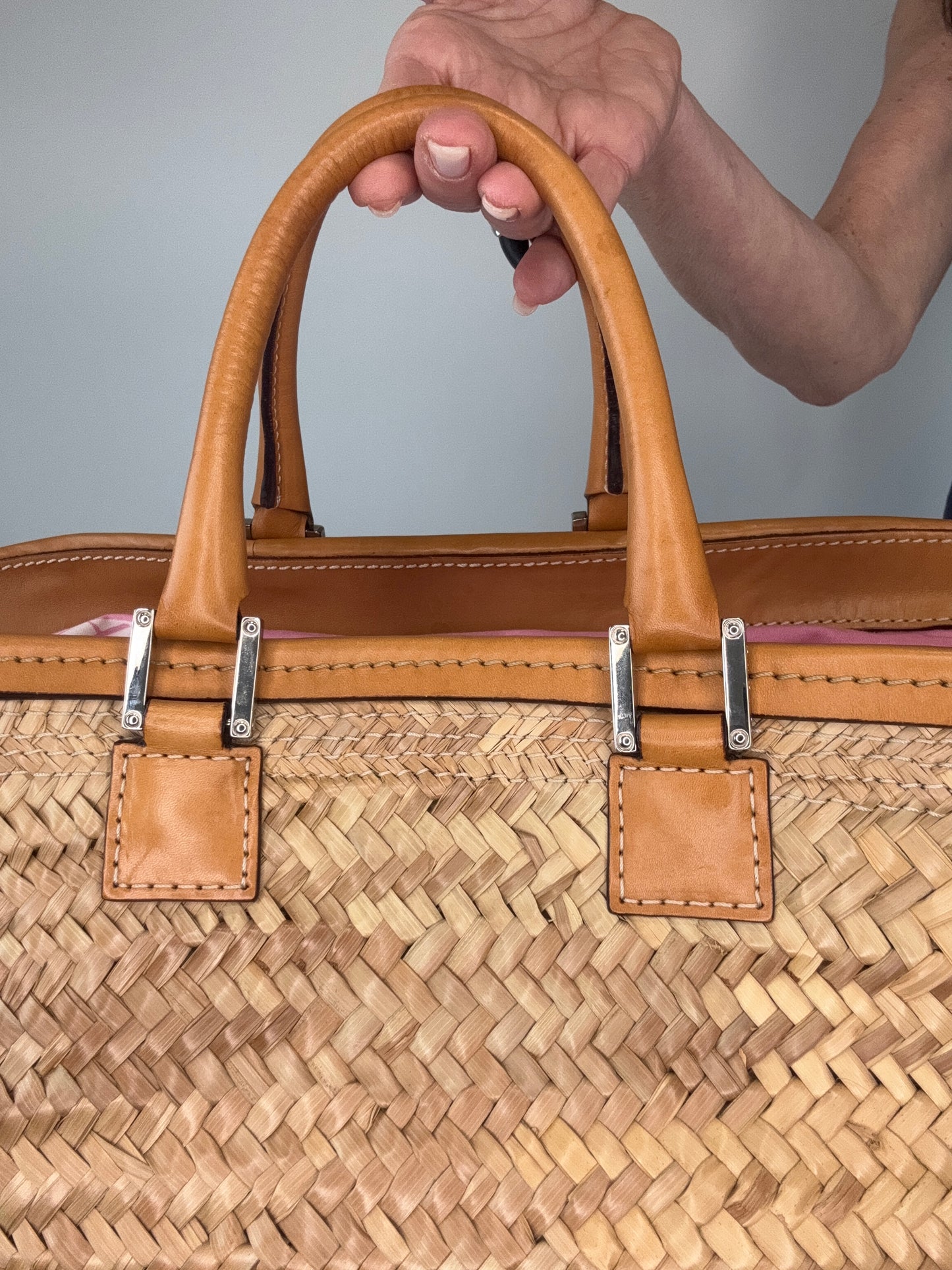 Loewe East To West Basket bag