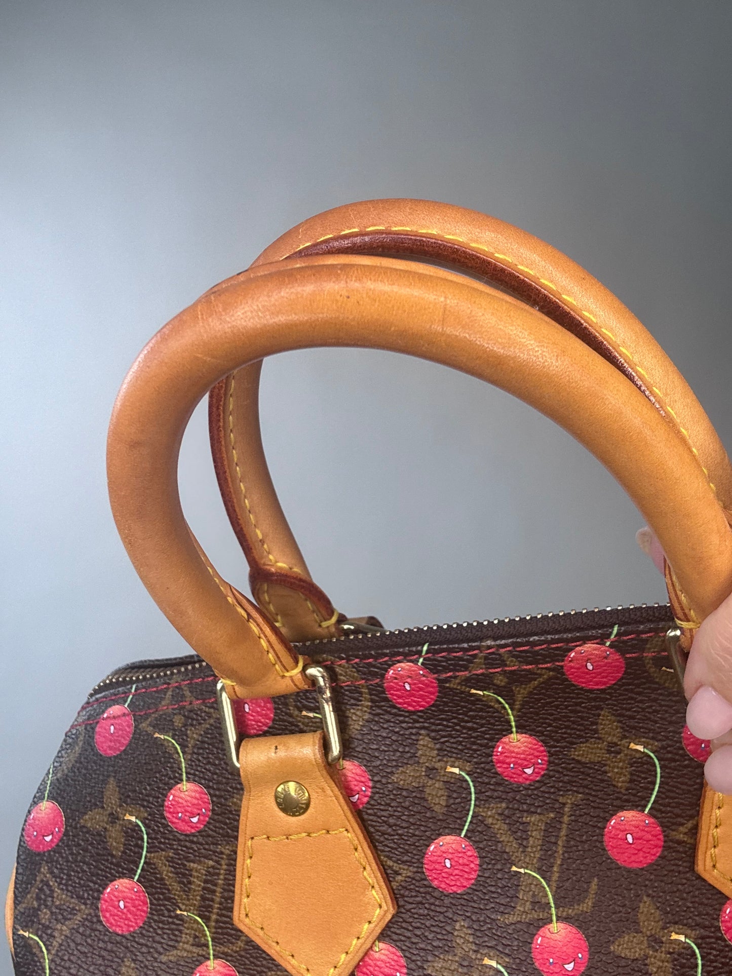 Louis Vuitton Takashi Murakami Cherry Speedy 25