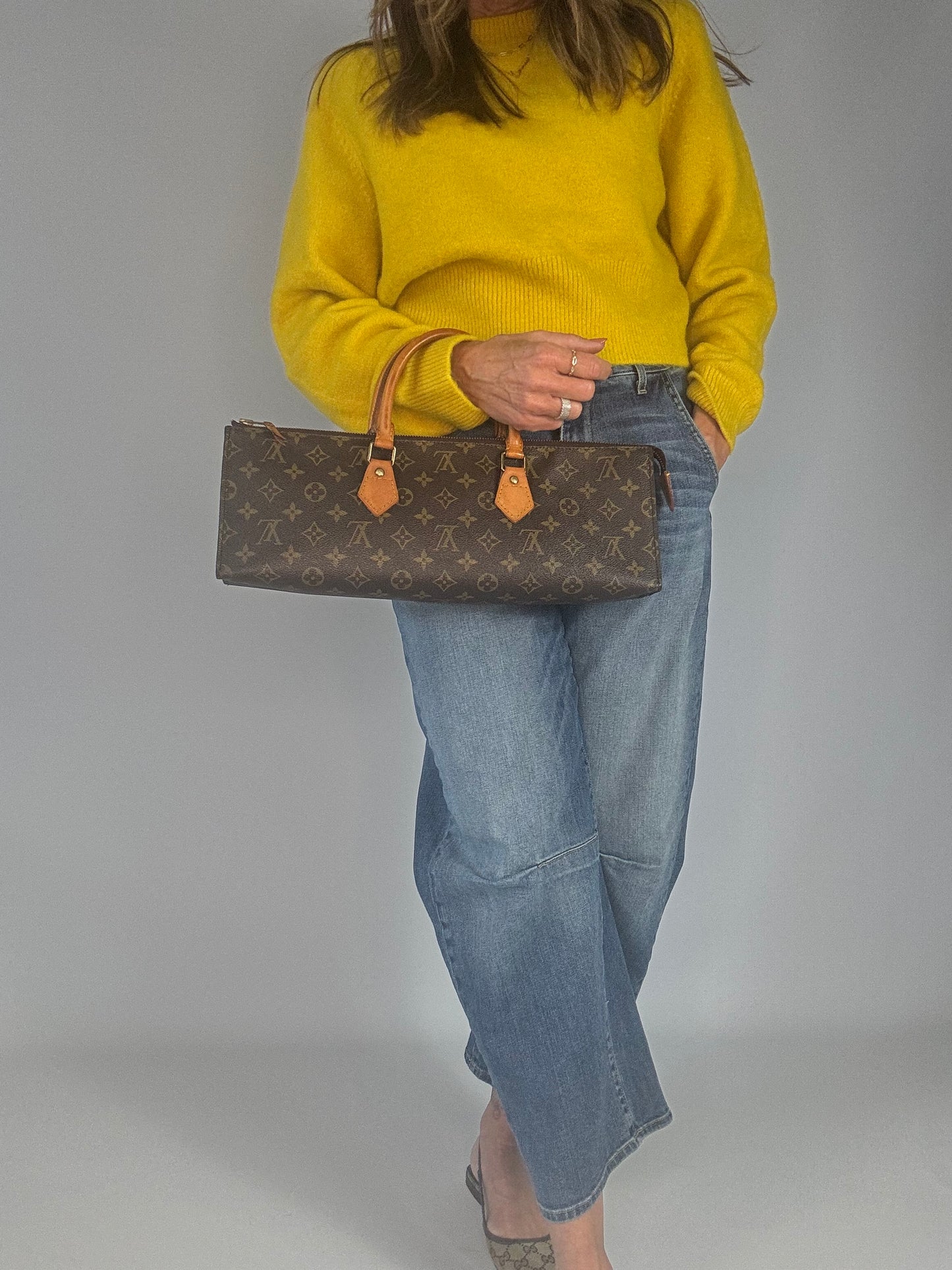 Louis Vuitton Triangle Sac Monogram-Vintage
