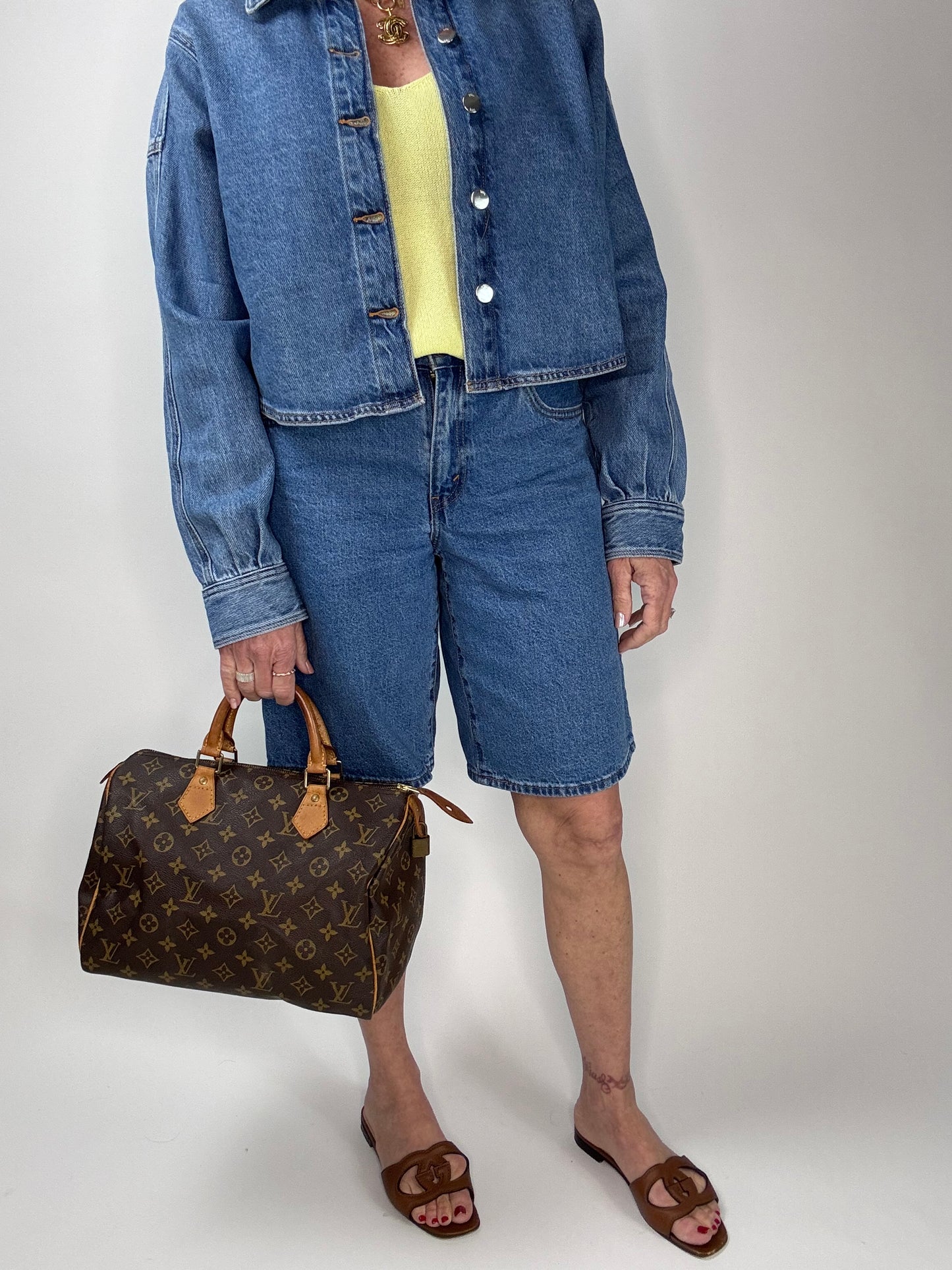 Louis Vuitton Vintage Monogram Speedy 30